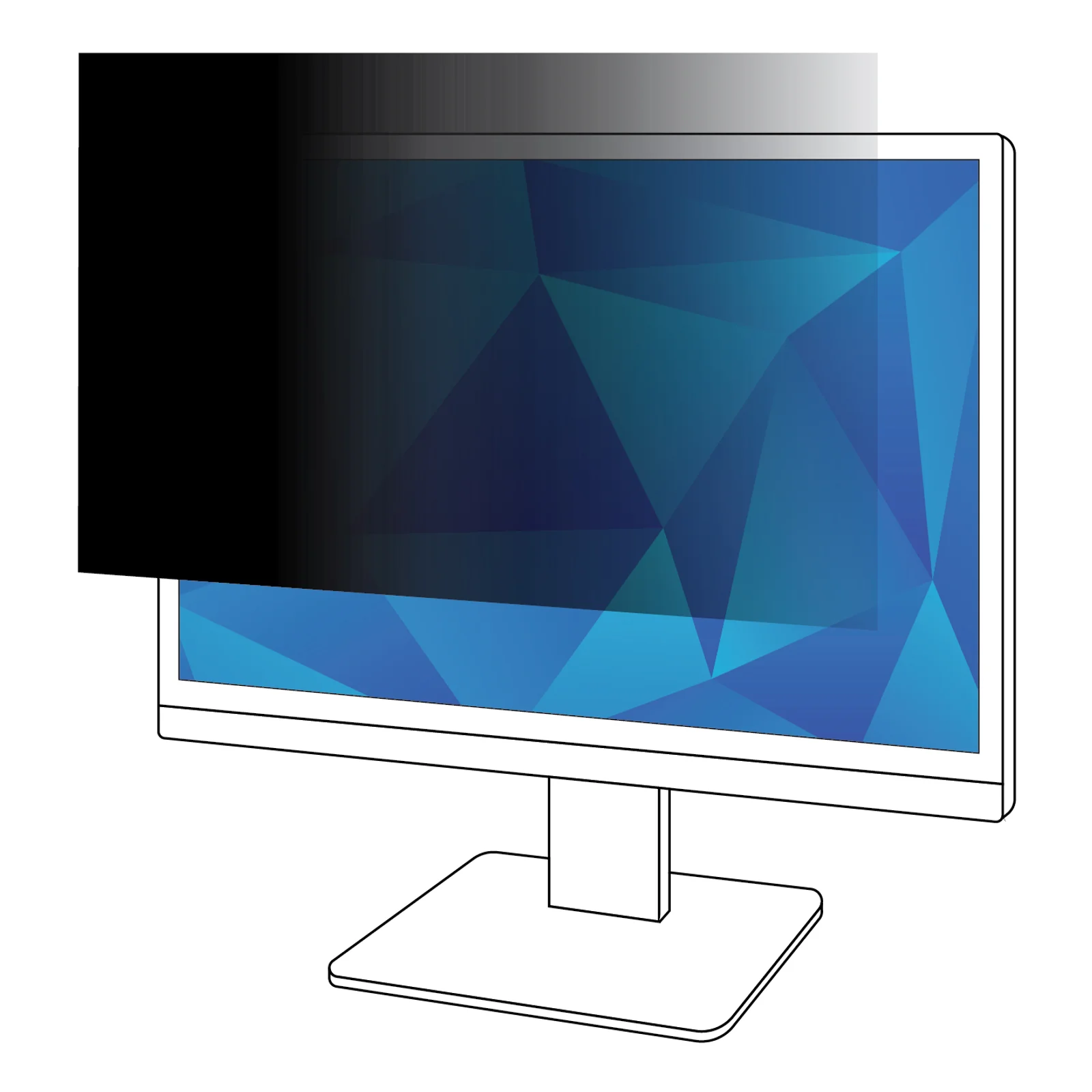 PF200W9B Filtre de confidentialité 20 po 16/9 sans bords