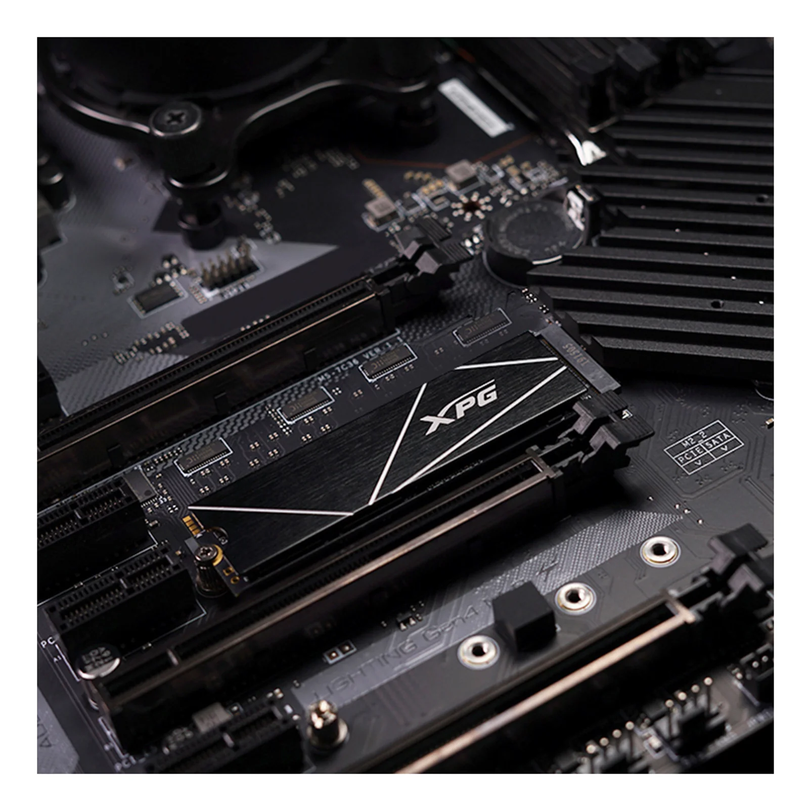 XPG GAMMIX S70 BLADE 512 Go M.2 PCI Express 4.0 NVMe 3D NAND