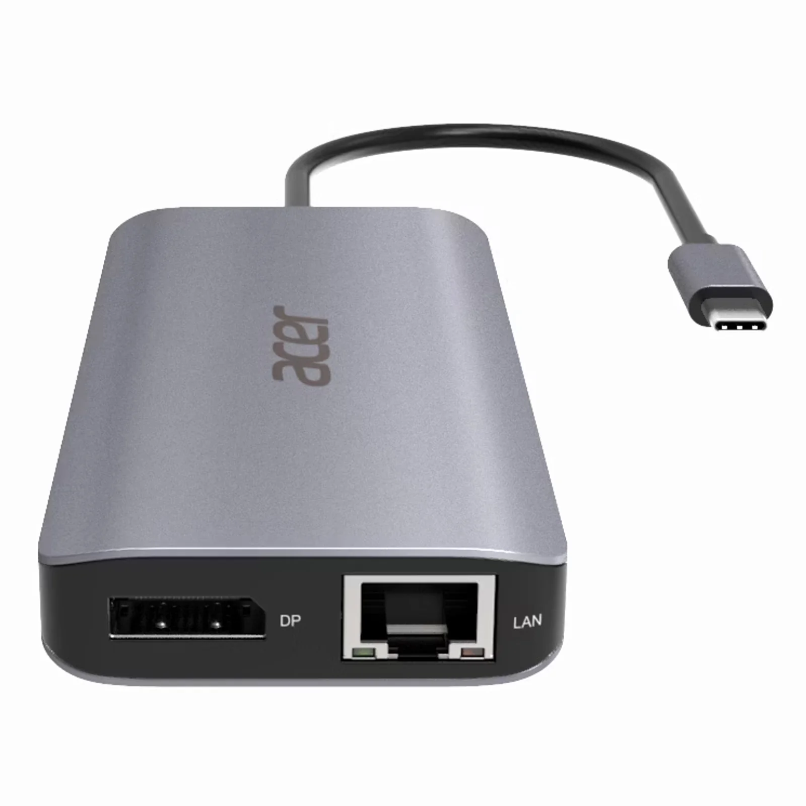 Acer 12-in-1 Type-C Dongle Avec fil USB 3.2 Gen 1 (3.1 Gen 1) Type-C Argent