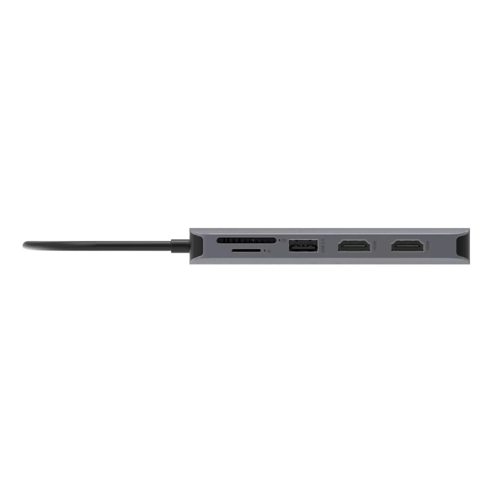 Acer 12-in-1 Type-C Dongle Avec fil USB 3.2 Gen 1 (3.1 Gen 1) Type-C Argent