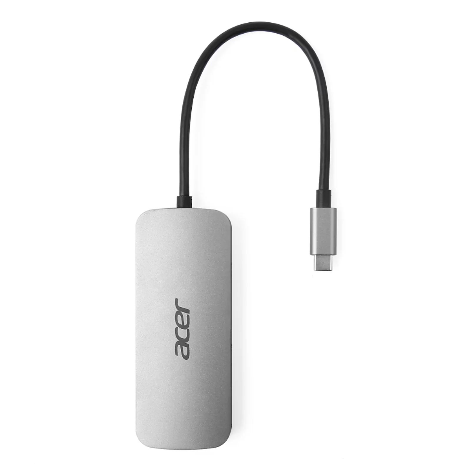 7in1 Type C Dongle Avec fil USB 3.2 Gen 1 (3.1 Gen 1) Type-C Argent