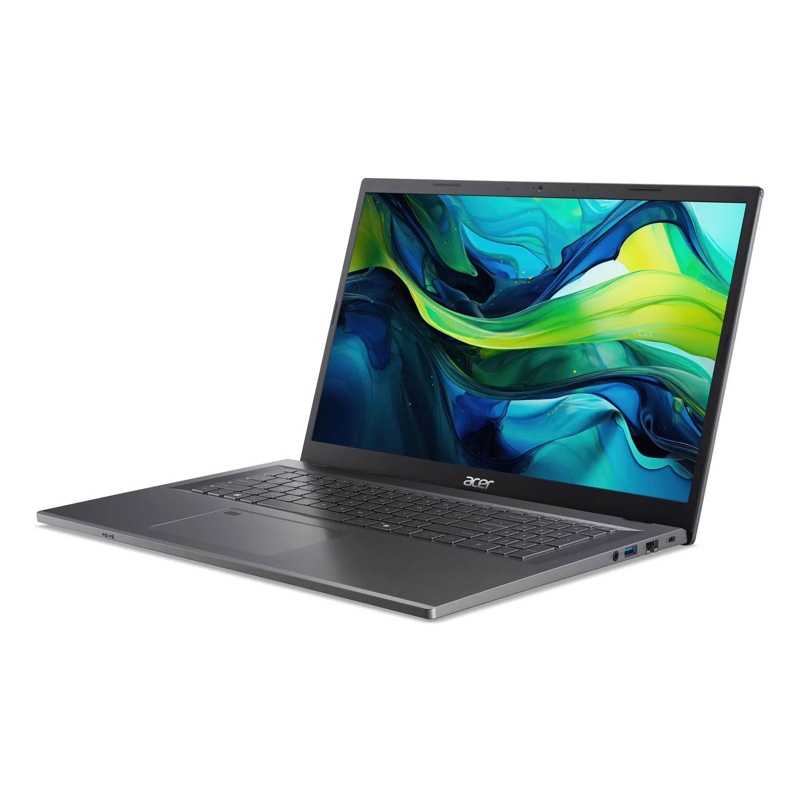 Acer Aspire 17 A17-51M-740G Intel Core 7 150U Ordinateur portable 43,9 cm (17.3") Full HD 16 Go DDR4-SDRAM 1 To SSD Wi-Fi 6E (802.11ax) Windows 11 Home Allemand Gris