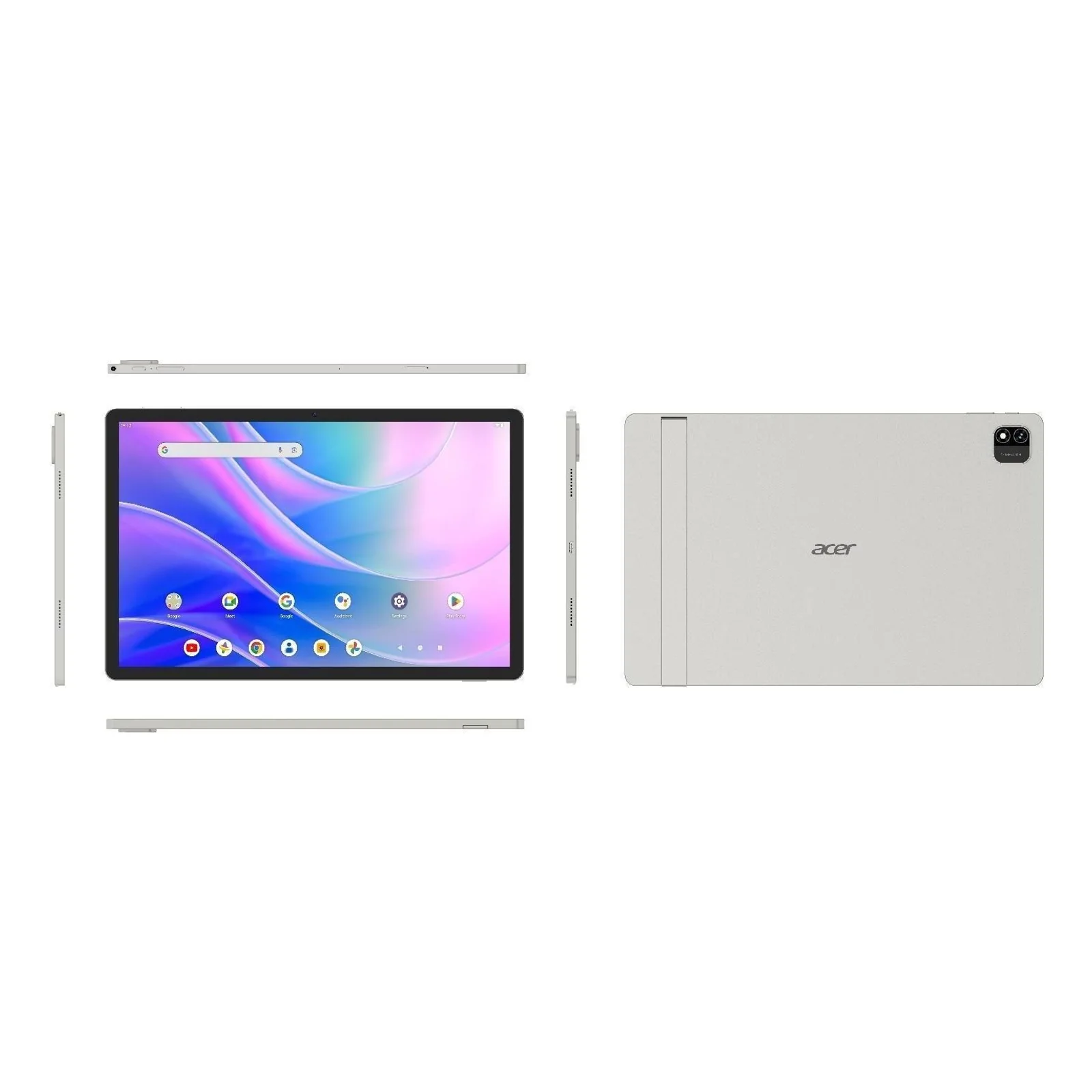 Acer Iconia A14-11MN-A2RM Allwinner 128 Go 35,6 cm (14") 6 Go Wi-Fi 6 (802.11ax) Android 15 Argent