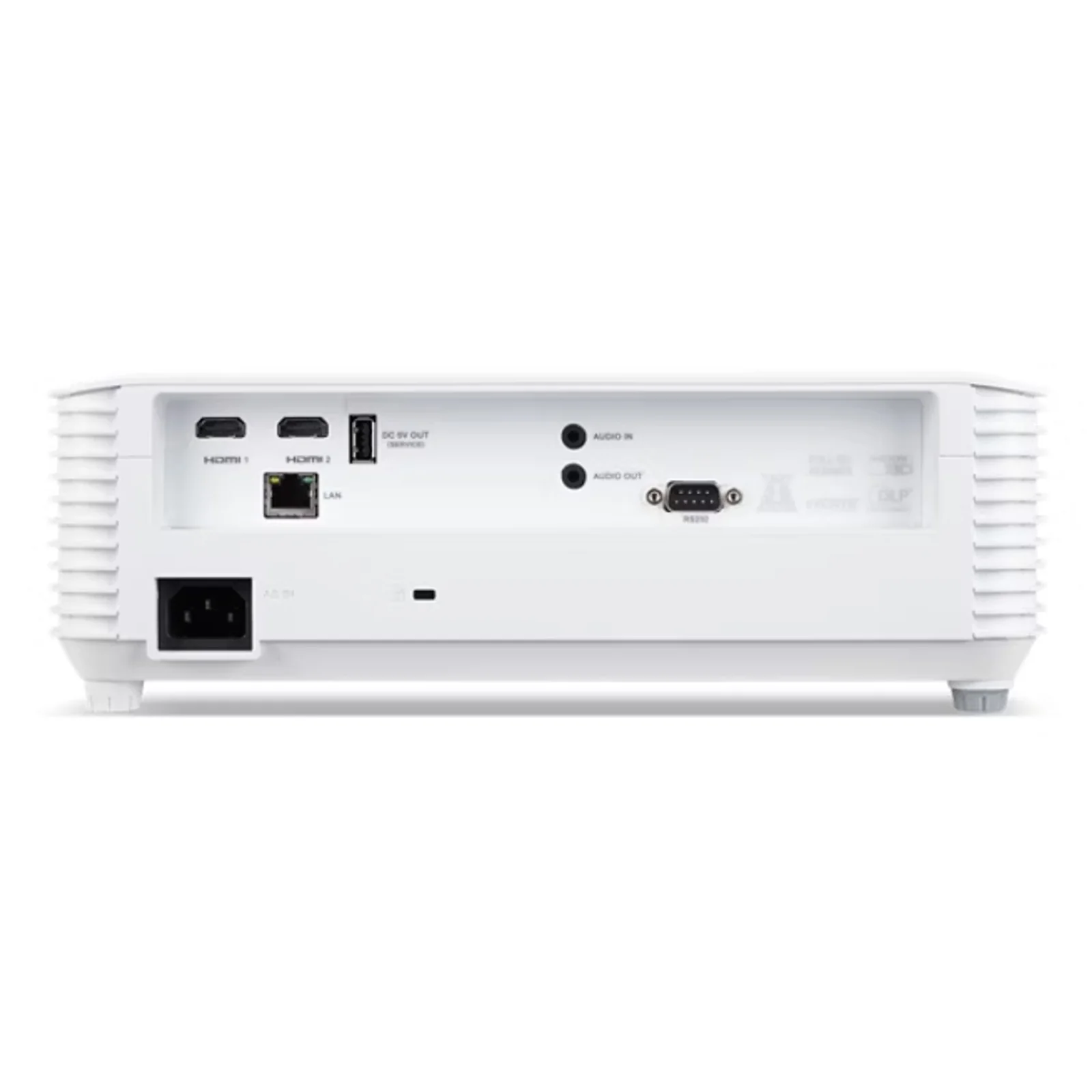 Acer P5550 Projecteur à focale standard 5200 ANSI lumens DLP 1080p (1920x1080) Compatibilité 3D Blanc