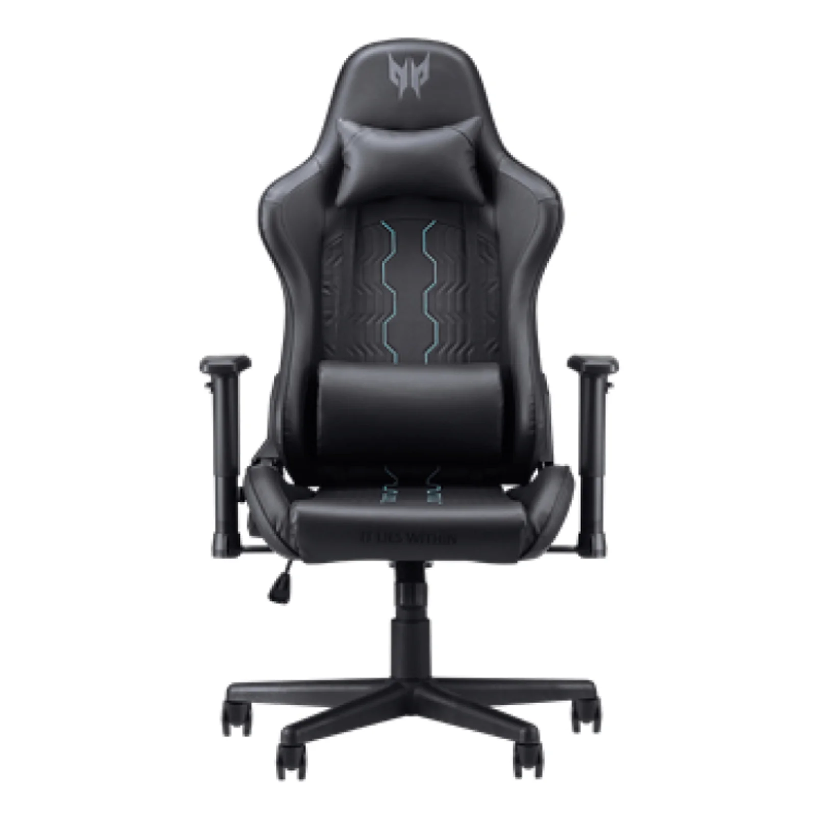PGC331 Siège de jeu universel Noir, Bleu