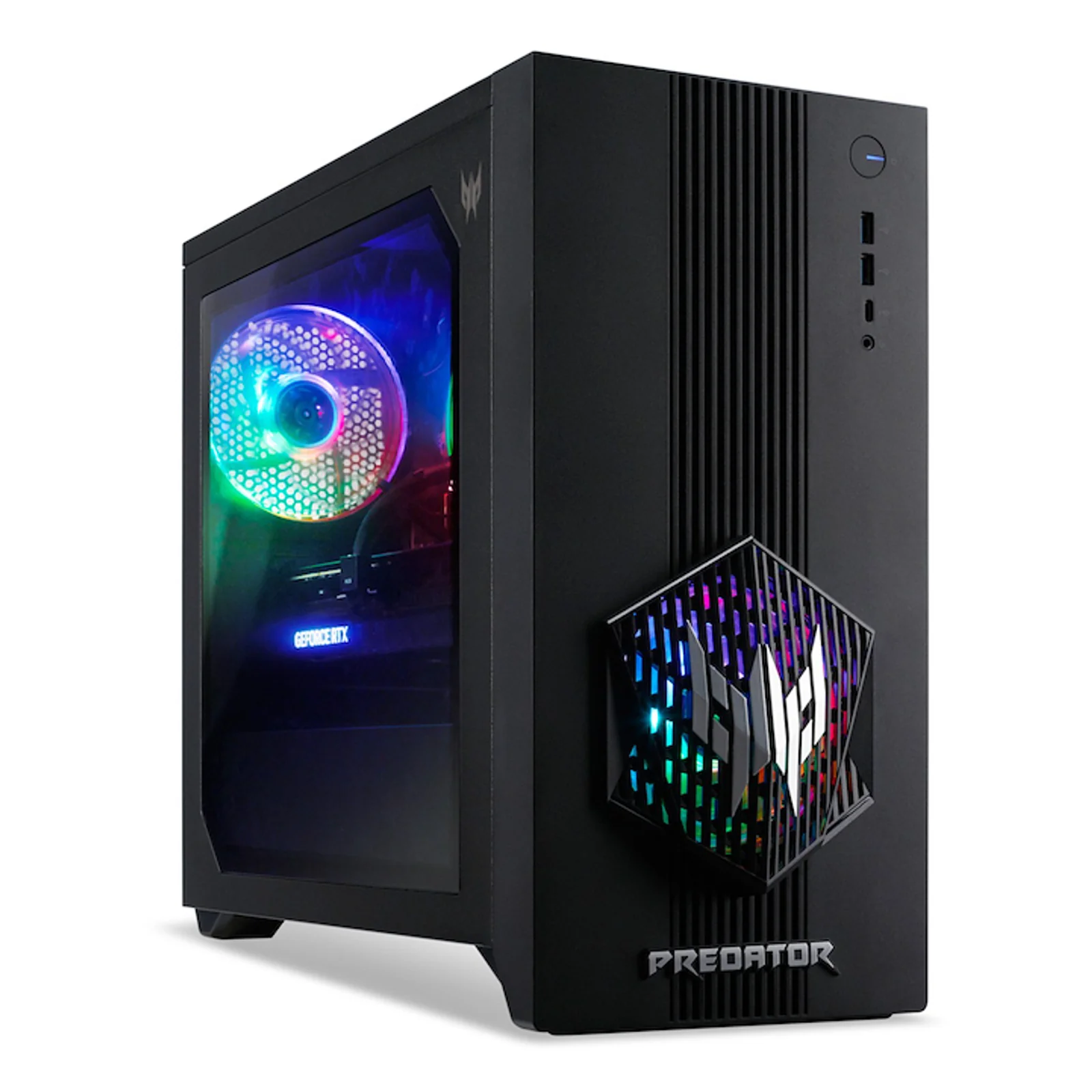 Acer Predator PO3-665_H610 Intel® Core™ i7 i7-14700F 32 Go DDR4-SDRAM 1 To SSD NVIDIA GeForce RTX 5070 Windows 11 Home Bureau PC Noir
