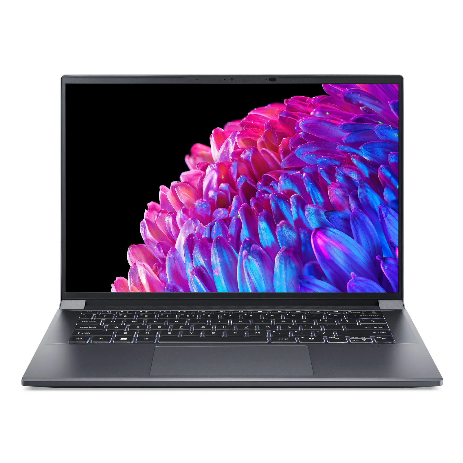 Swift SFX14-72G-788M Intel Core Ultra 7 155H Ordinateur portable 36,8 cm (14.5") 2.8K 32 Go LPDDR5-SDRAM 1 To SSD NVIDIA GeForce RTX 4050 Wi-Fi 6 (802.11ax) Windows 11 Pro Gris