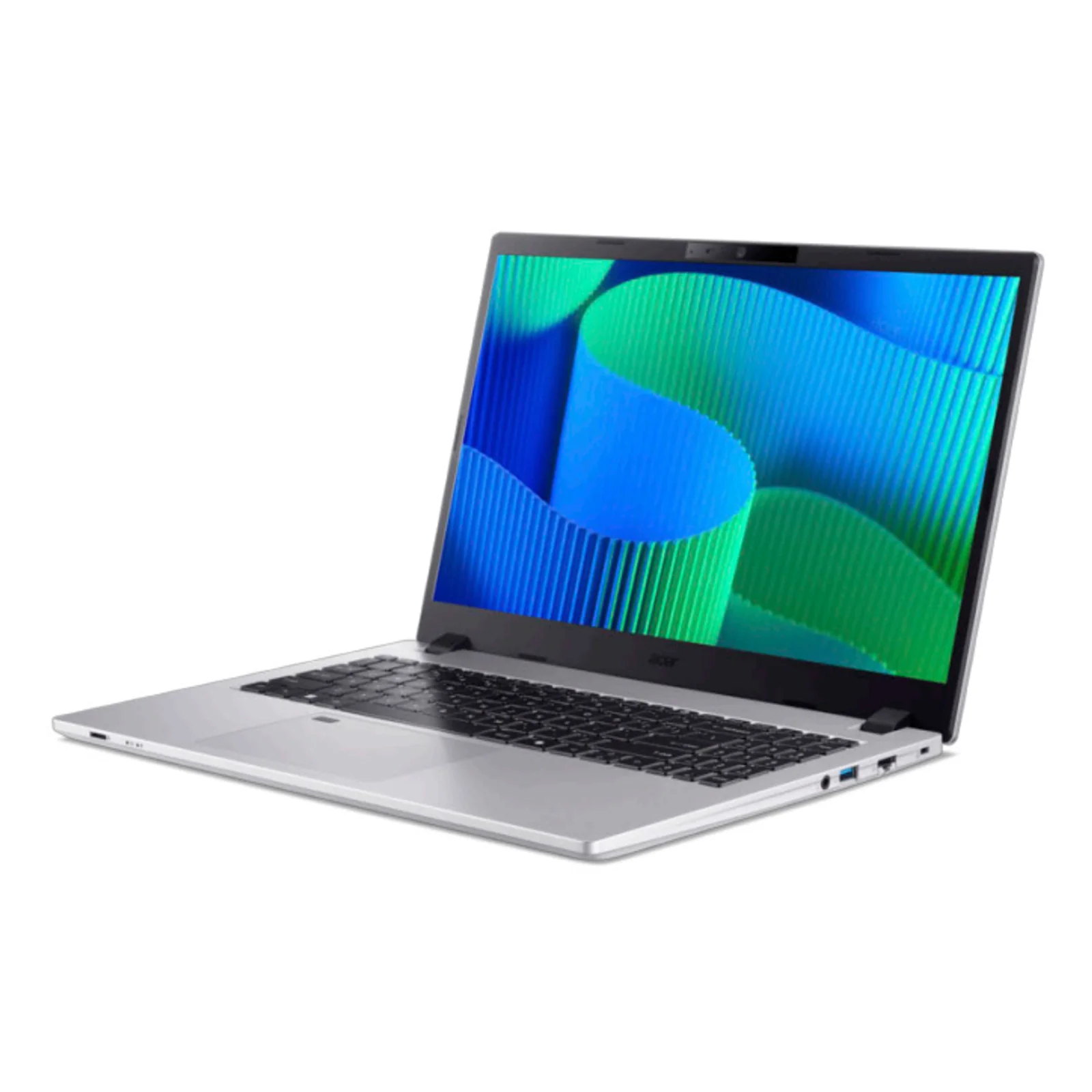 TravelMate P2 TMP215-55-G2-TCO-52HG Intel Core Ultra 5 225U Ordinateur portable 39,6 cm (15.6") Full HD 16 Go DDR5-SDRAM 512 Go SSD Wi-Fi 6E (802.11ax) Windows 11 Pro Allemand Argent