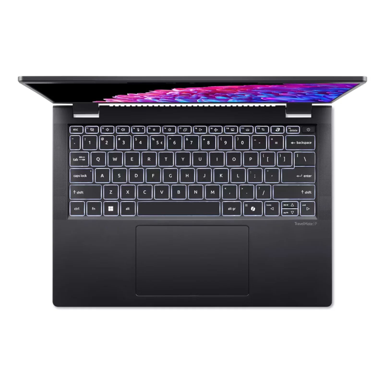 Acer TravelMate P6 TMP614-73-TCO-58ZV Intel Core Ultra 5 125H Ordinateur portable 35,6 cm (14") WUXGA 32 Go LPDDR5x-SDRAM 1 To SSD Wi-Fi 7 (802.11be) Windows 11 Pro Noir