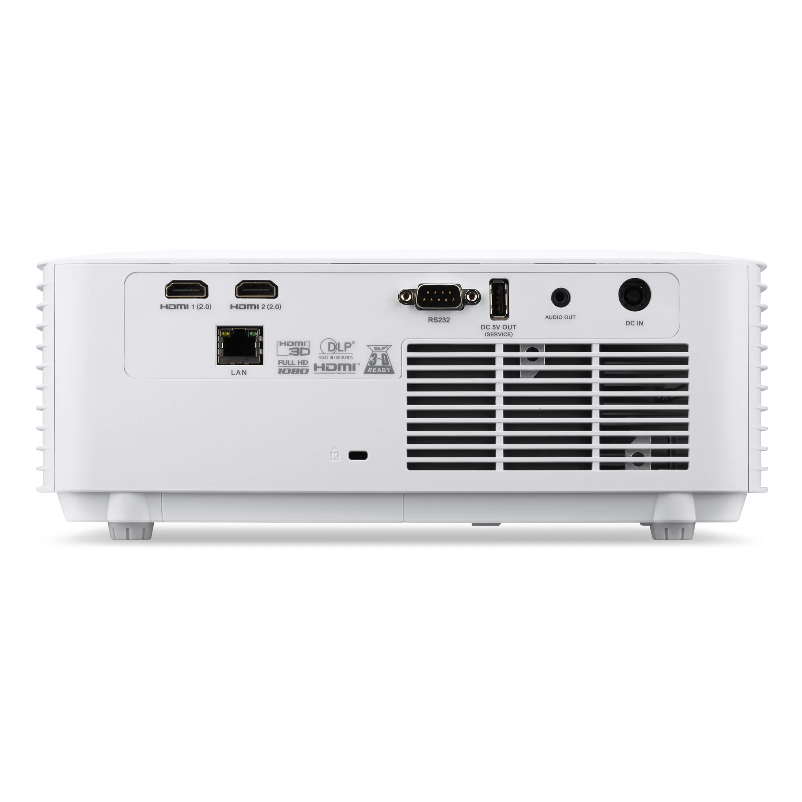 Acer Vero SL2520n Projecteur à focale standard 4000 ANSI lumens DLP 1080p (1920x1080) Compatibilité 3D Blanc