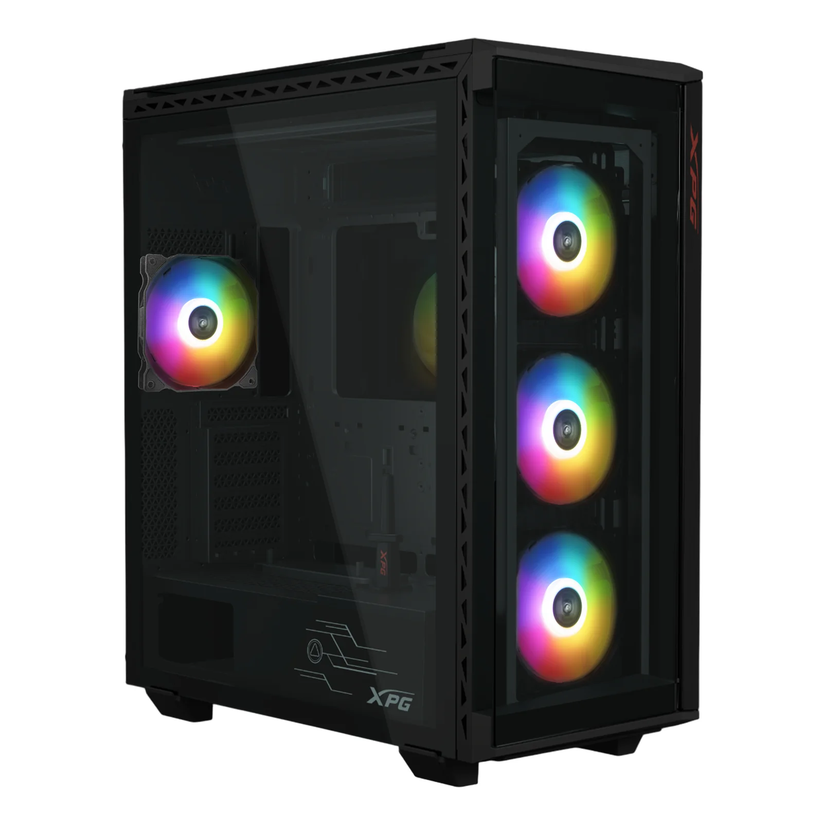 XPG BATTLECRUISER II ST Midi Tower Noir
