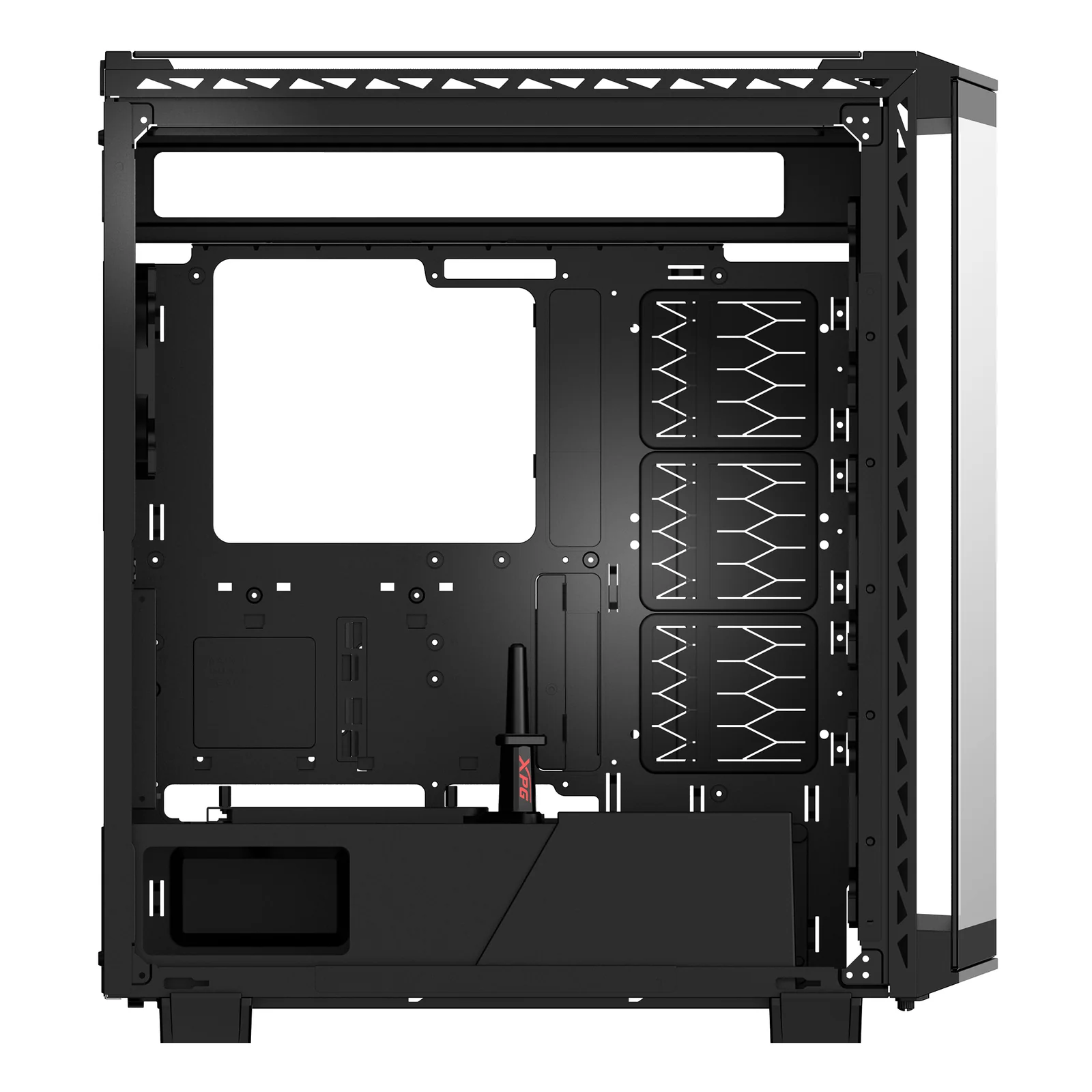 XPG BATTLECRUISER II ST Midi Tower Noir