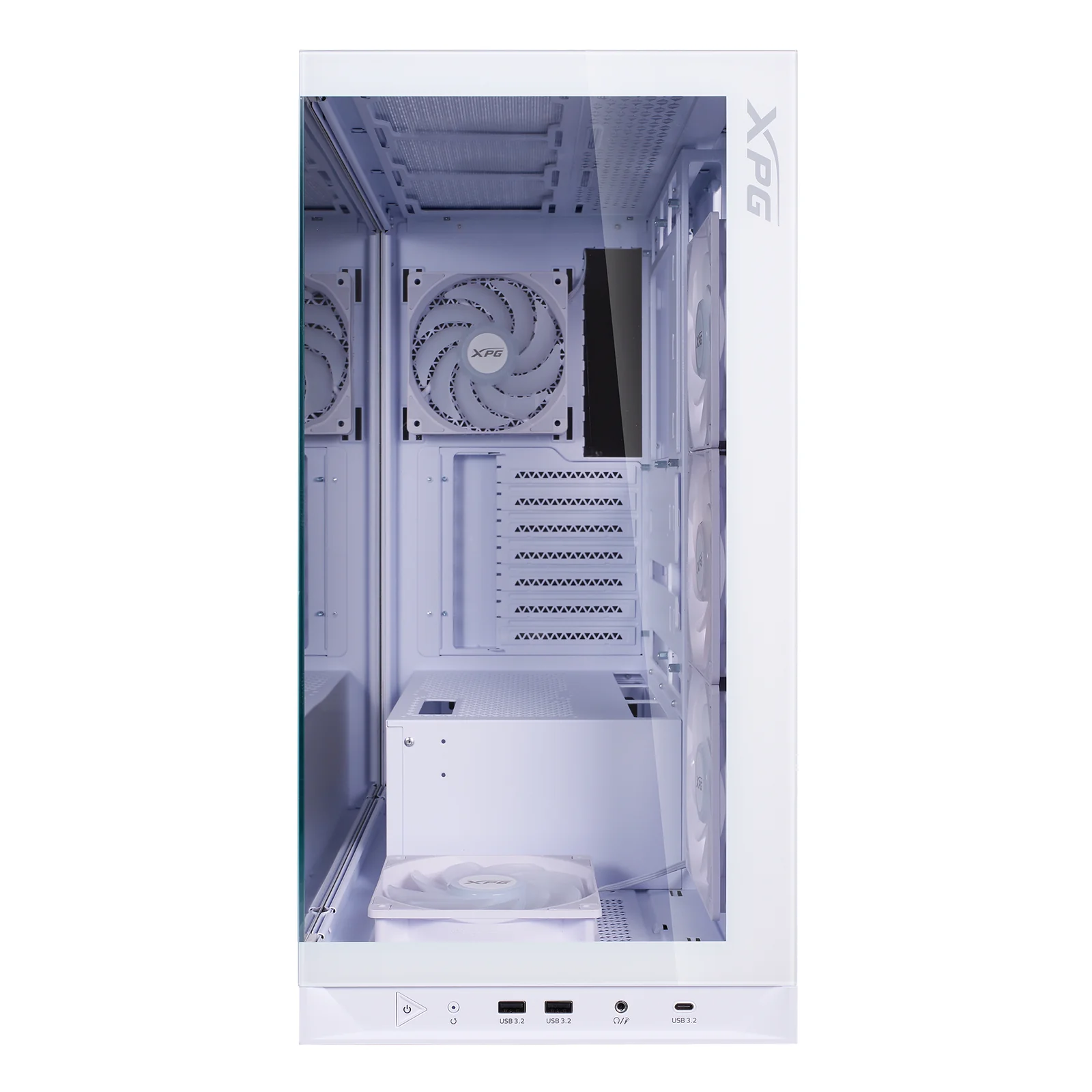 XPG Invader X BTF Midi Tower Blanc