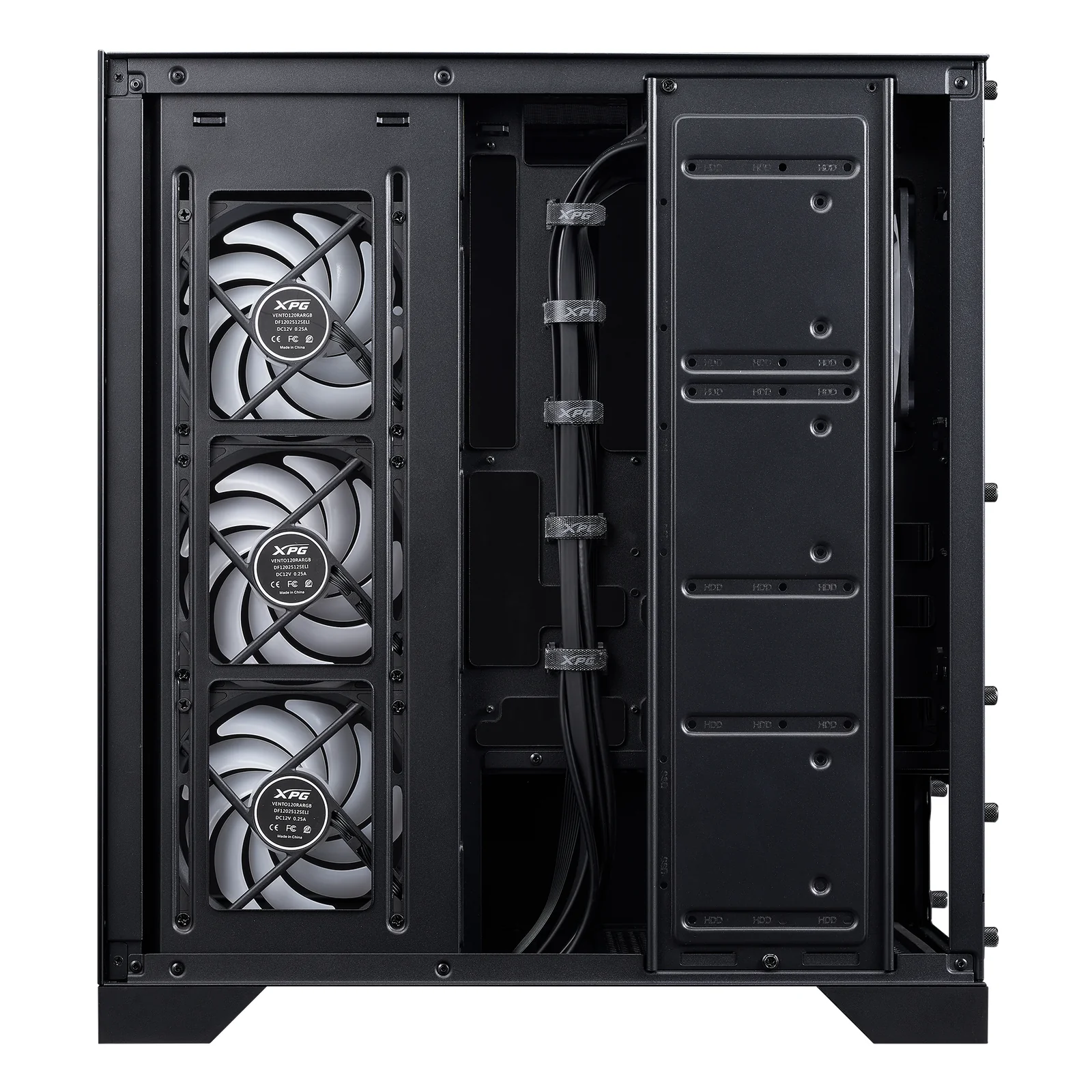 XPG Invader X BTF Midi Tower Noir