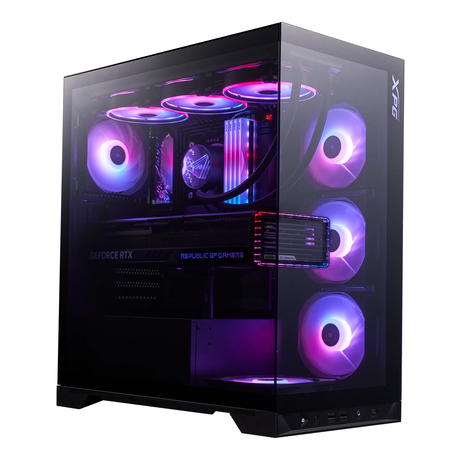 XPG Invader X BTF Midi Tower Noir