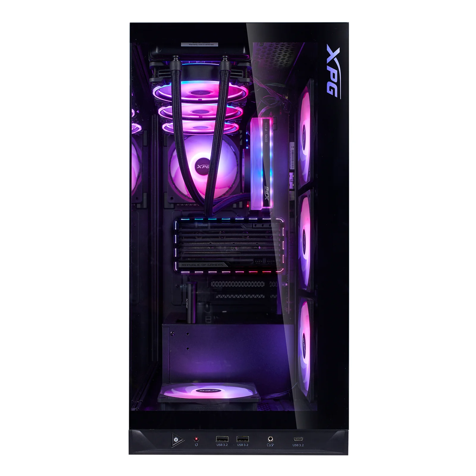XPG Invader X BTF Midi Tower Noir