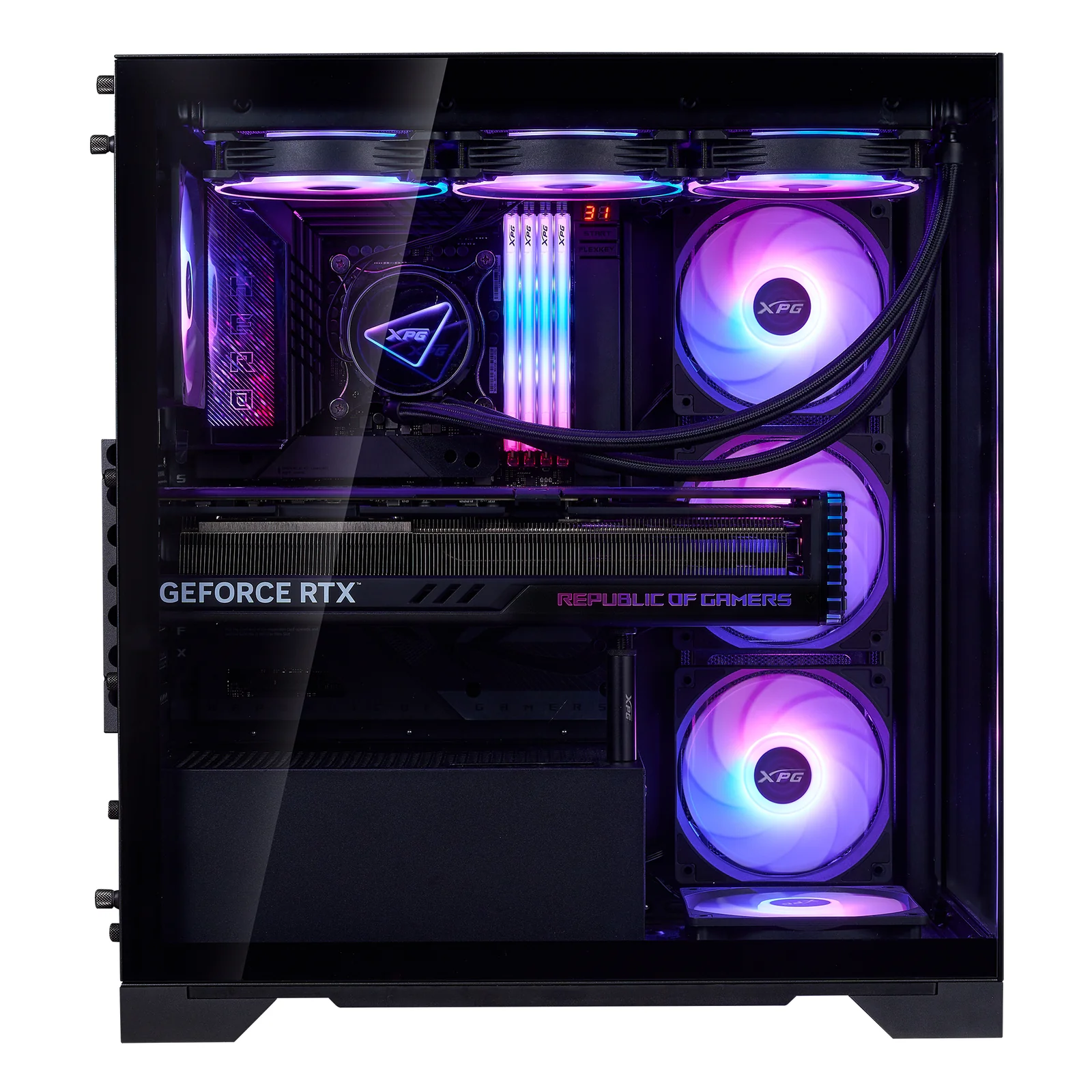 XPG Invader X BTF Midi Tower Noir