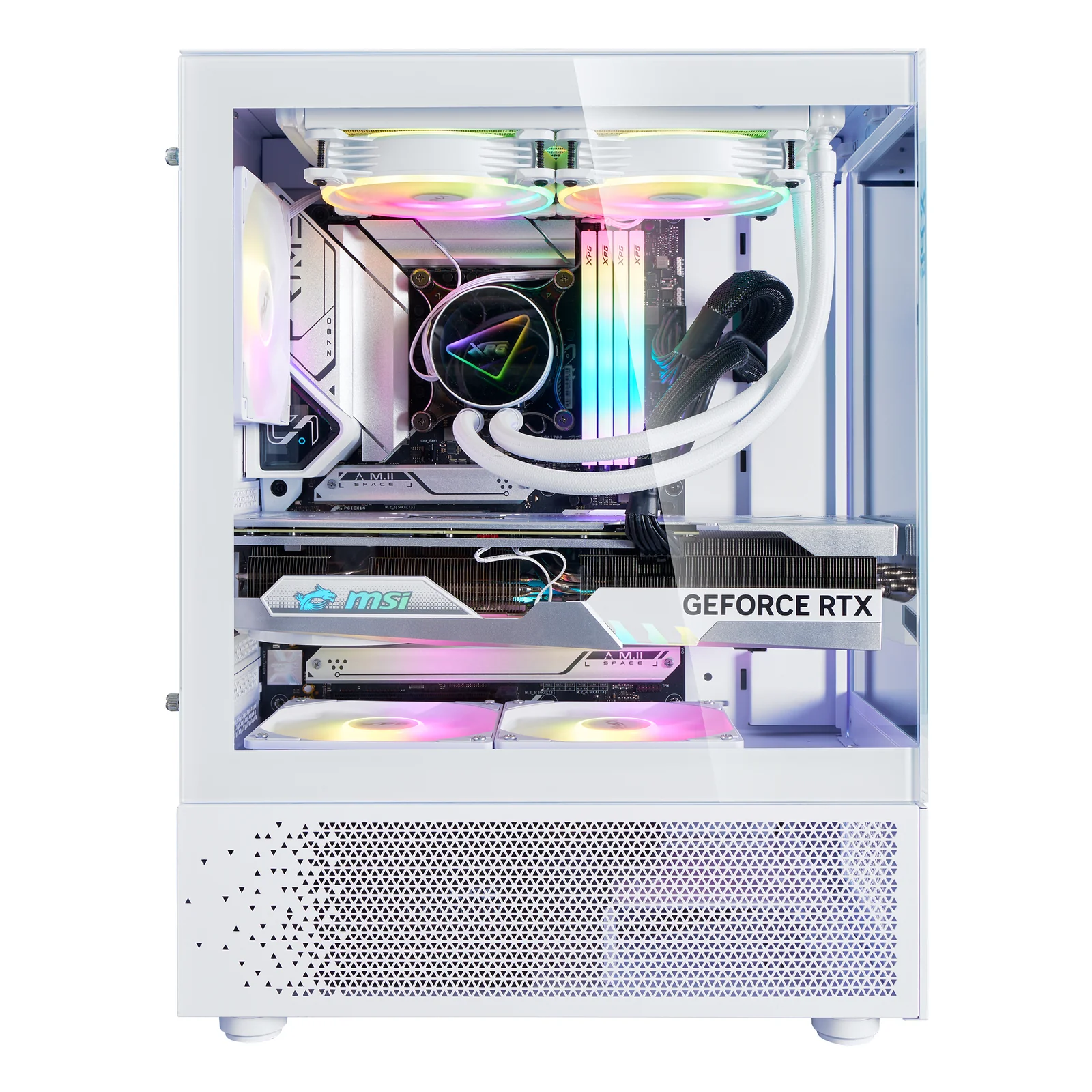 XPG Invader X Mini Midi Tower Blanc