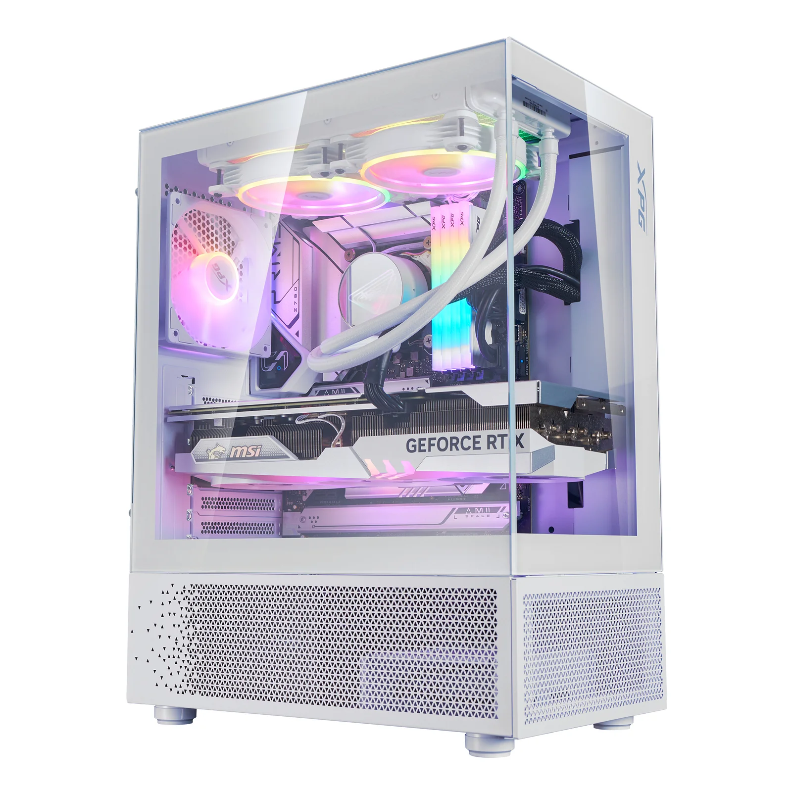 XPG Invader X Mini Midi Tower Blanc