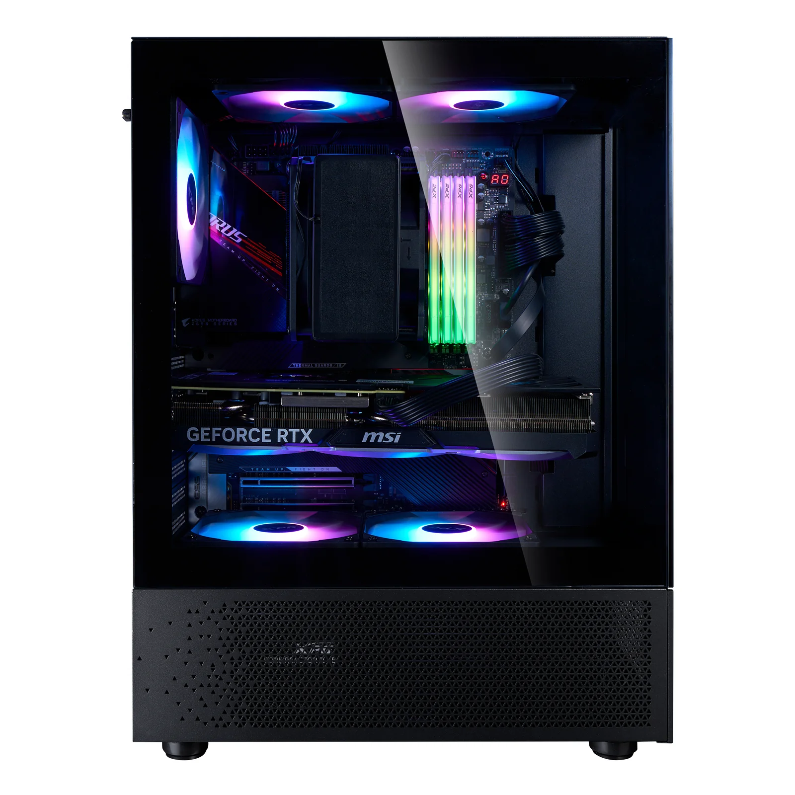 XPG Invader X Mini Midi Tower Noir