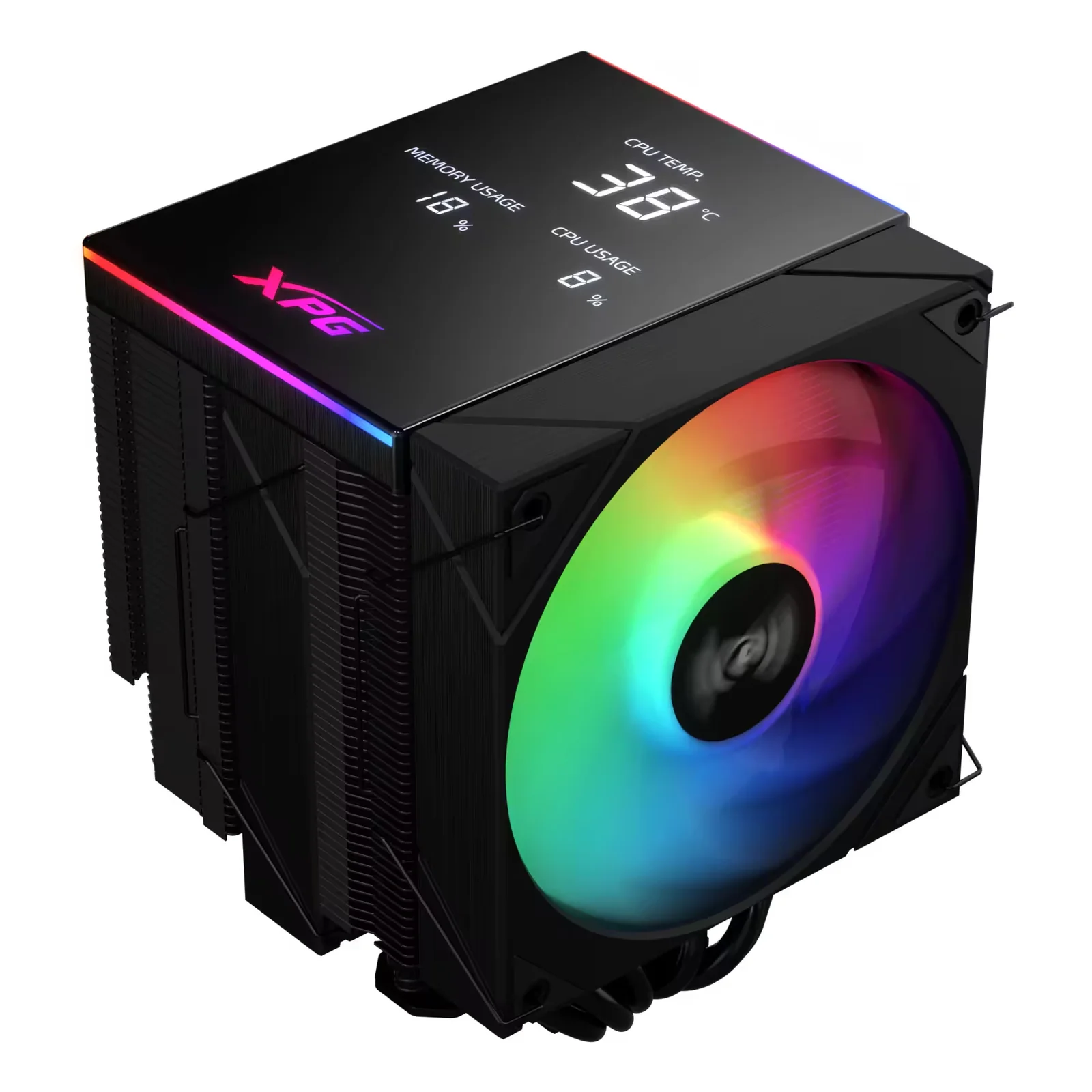 XPG MAESTRO PLUS 62DA Processeur Refroidisseur d'air 12 cm Noir