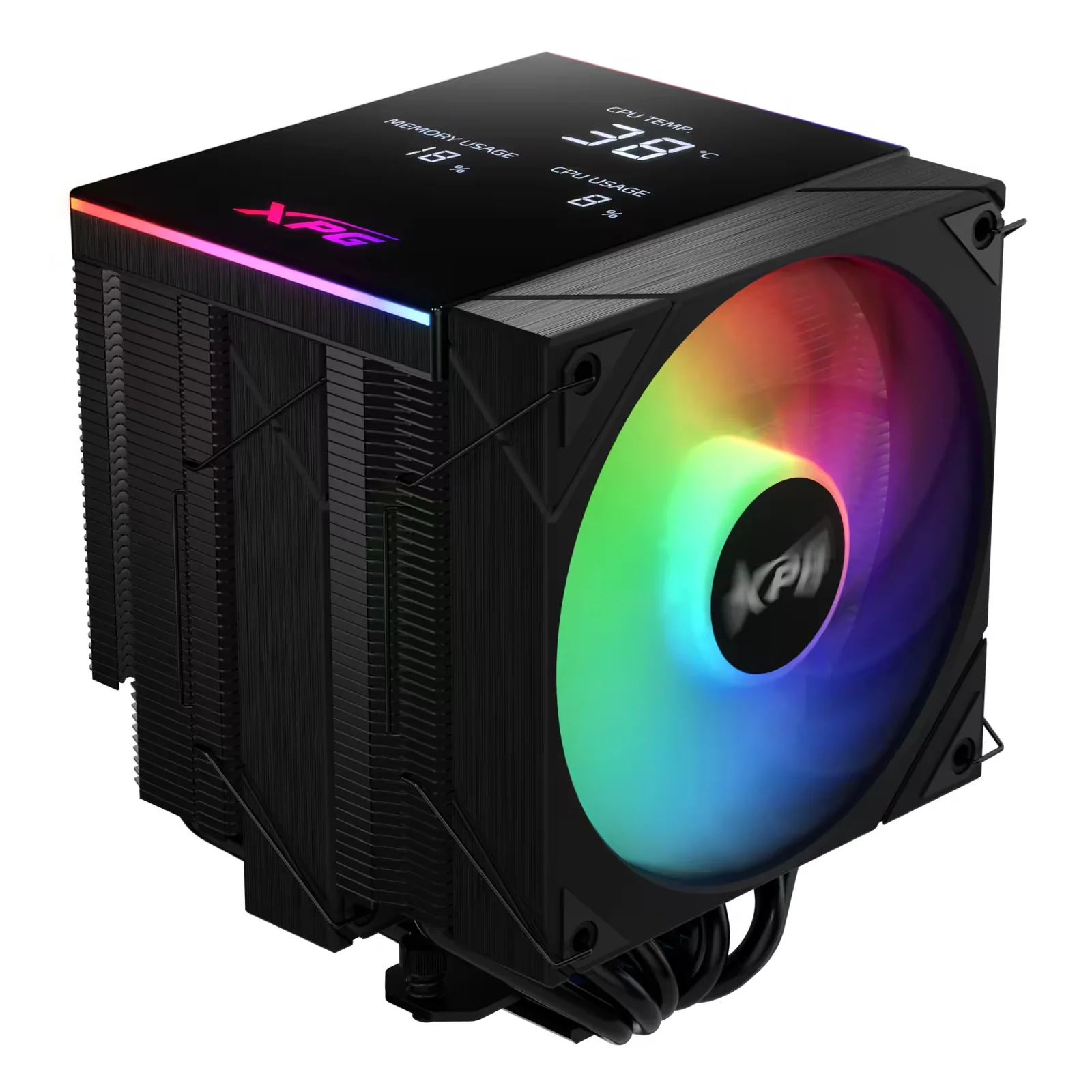 XPG MAESTRO PLUS 62DA Processeur Refroidisseur d'air 12 cm Noir