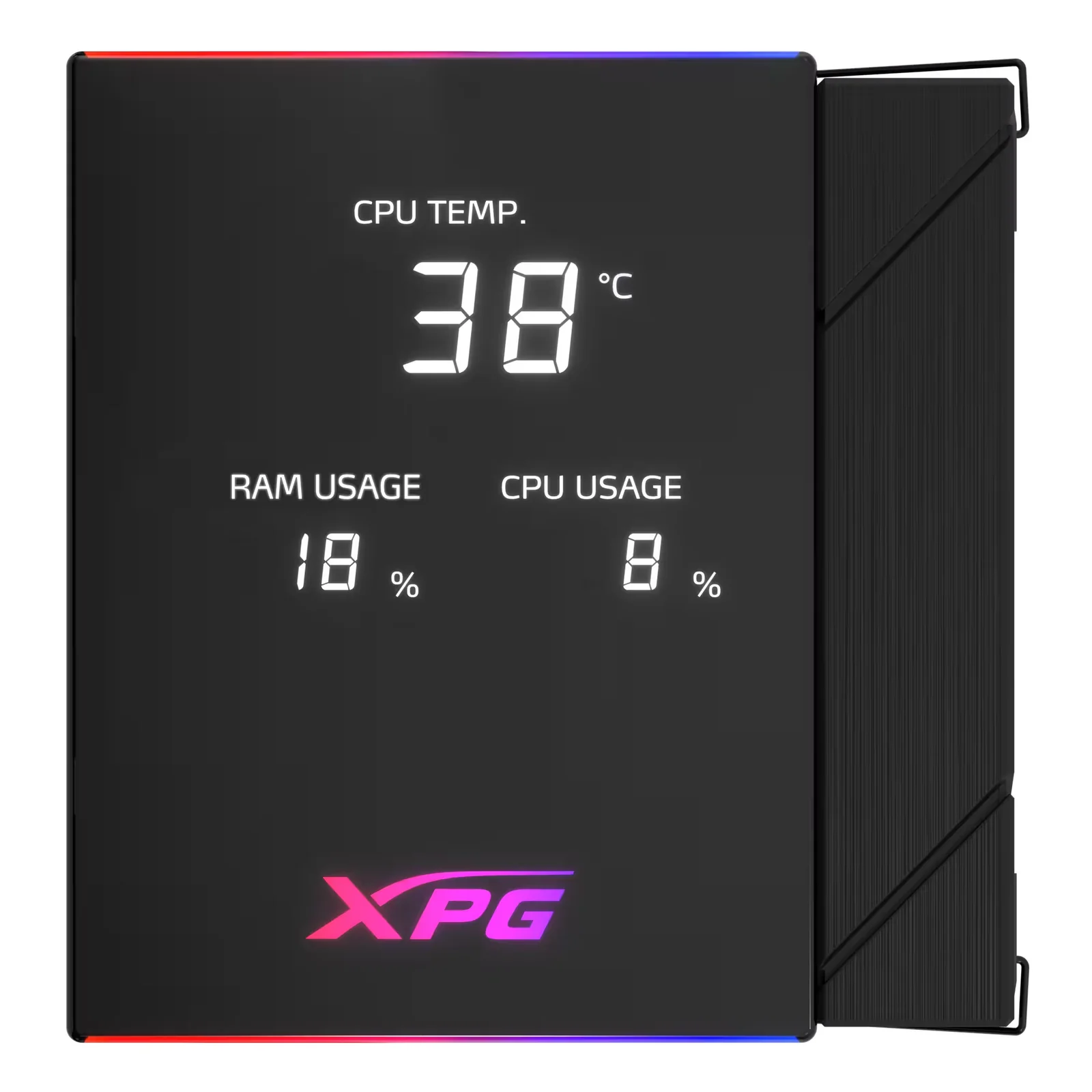 XPG MAESTRO PLUS 62DA Processeur Refroidisseur d'air 12 cm Noir