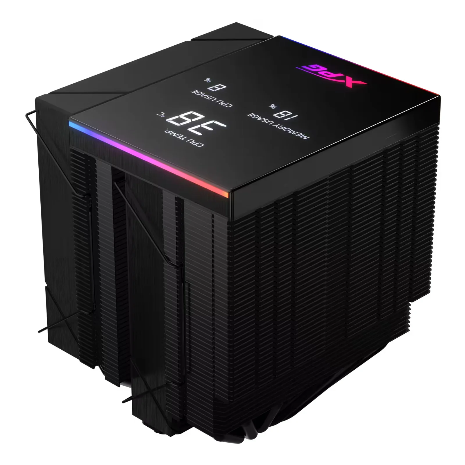 XPG MAESTRO PLUS 62DA Processeur Refroidisseur d'air 12 cm Noir