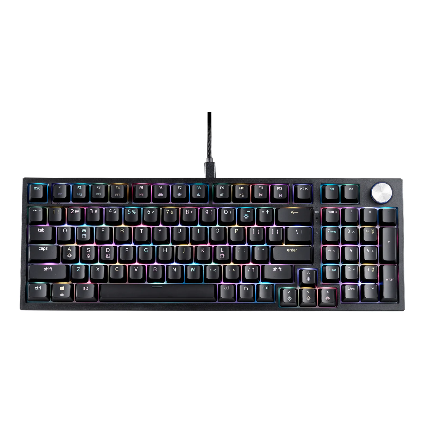 XPG SORCERER clavier Gaming USB QWERTY Anglais américain Noir