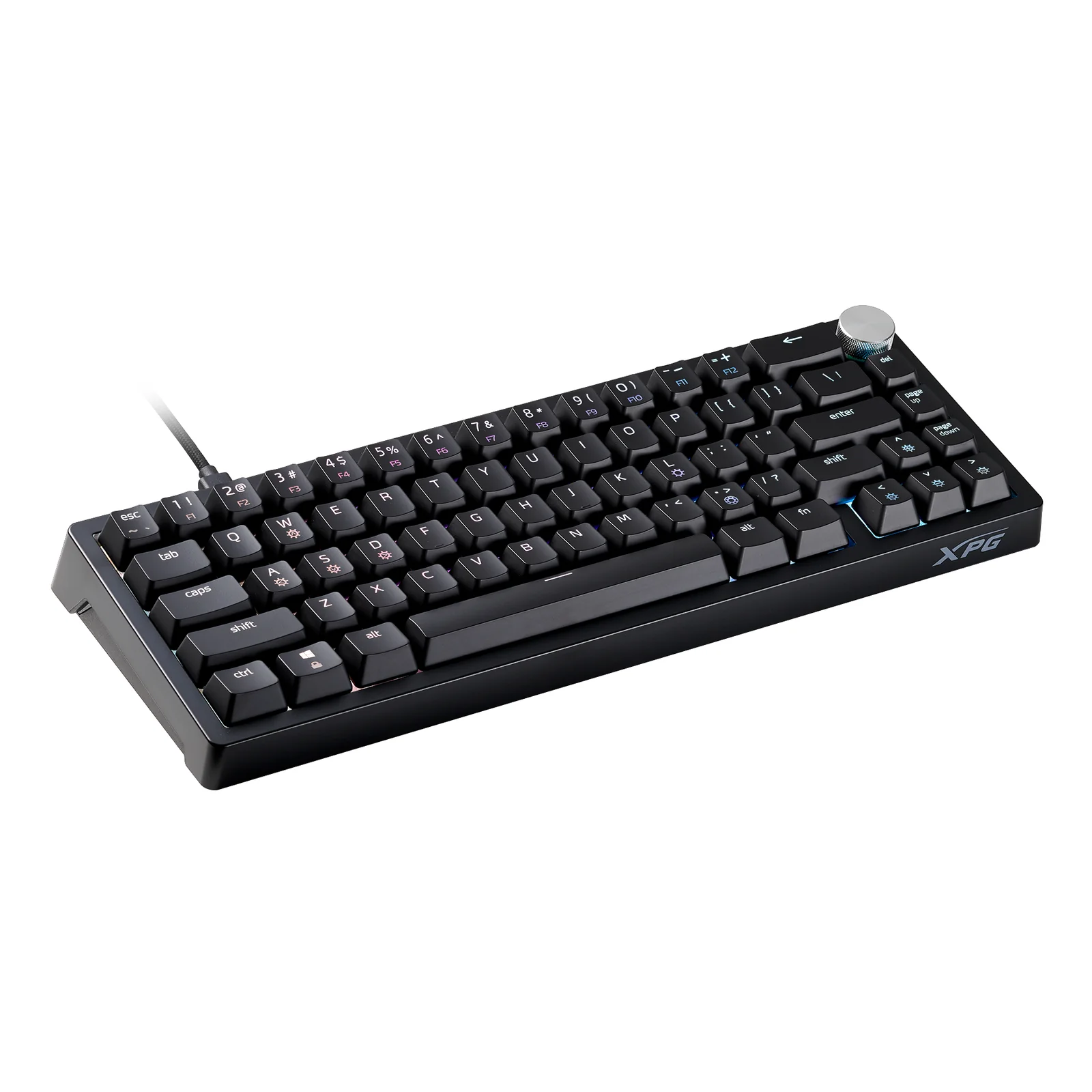 XPG SORCERER MINI clavier Gaming USB QWERTY Anglais américain Noir