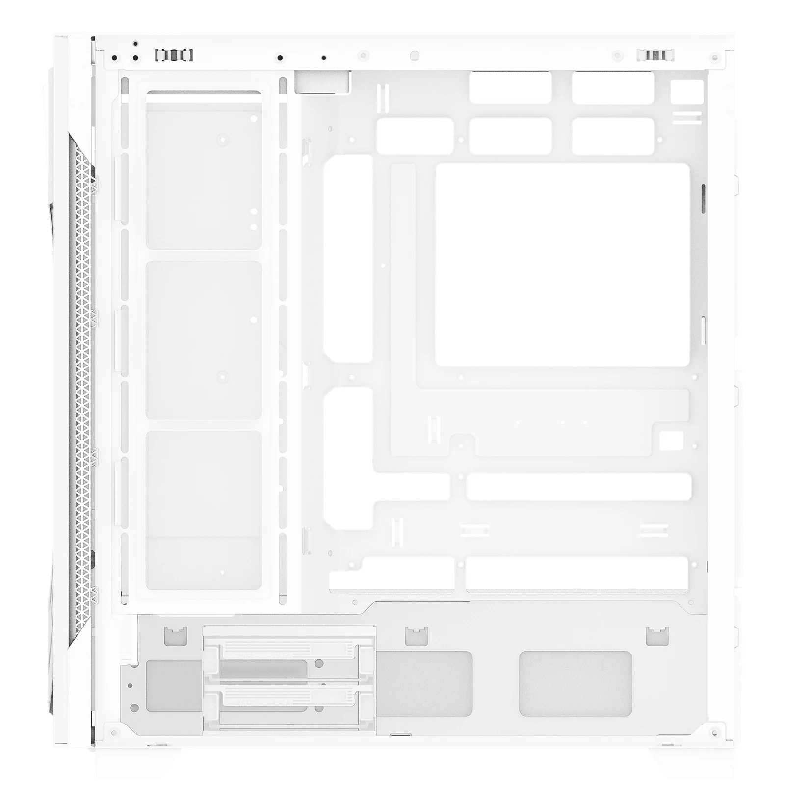 XPG STARKER AIR BTF Midi Tower Blanc
