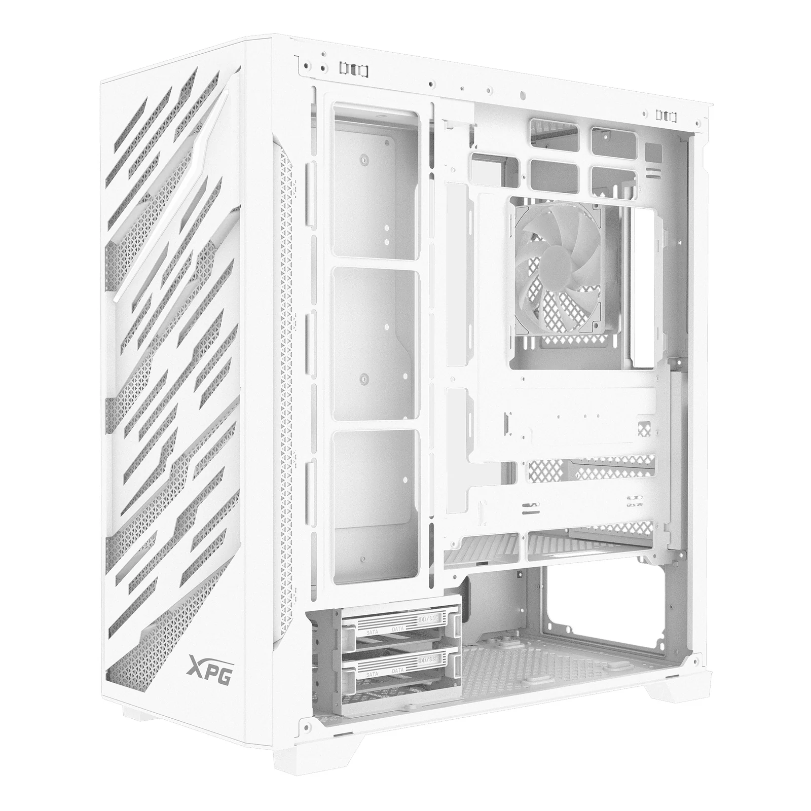 XPG STARKER AIR BTF Midi Tower Blanc