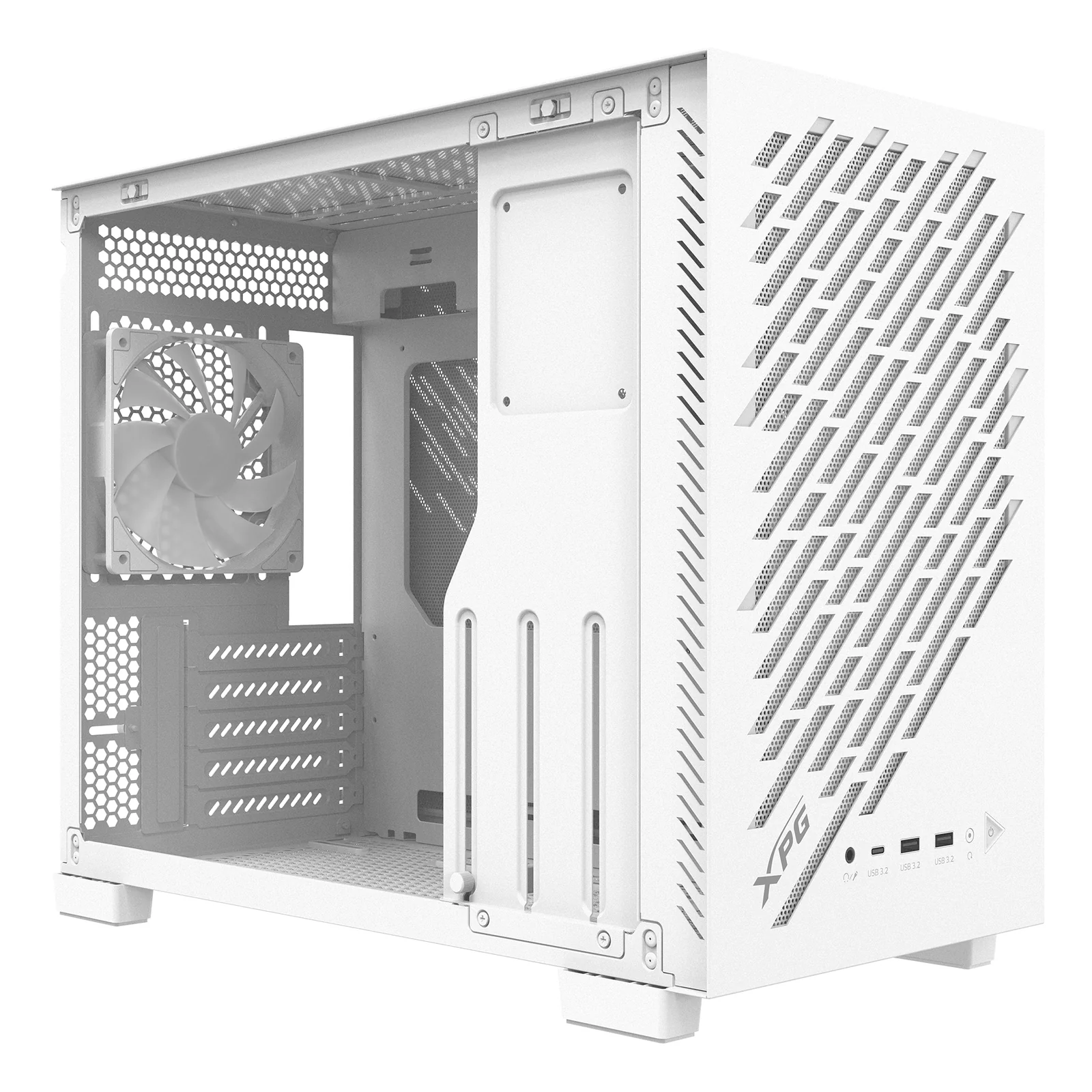 XPG VALOR AIR NANO Midi Tower Blanc