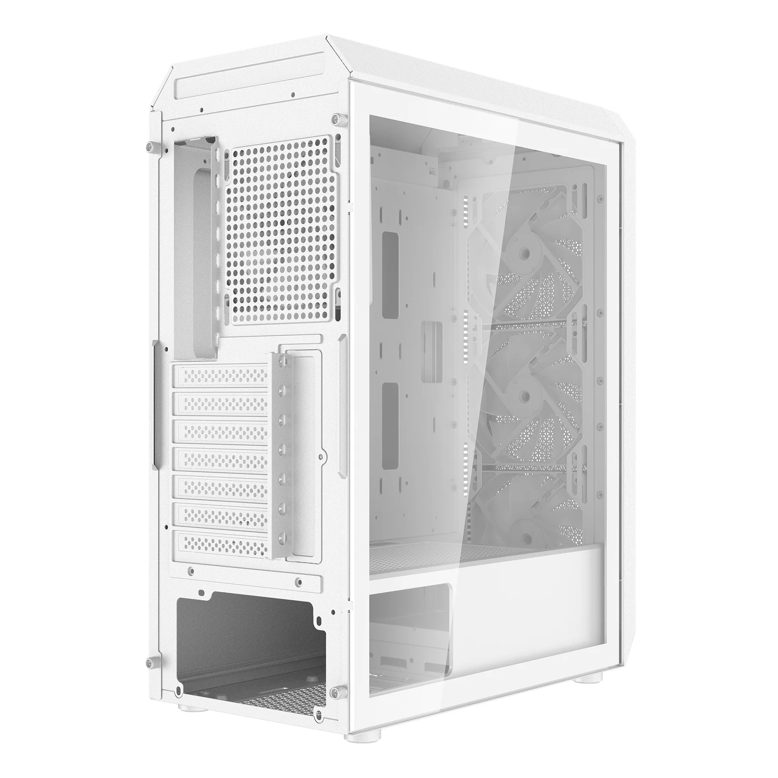 XPG VALOR AIR PLUS Midi Tower Blanc