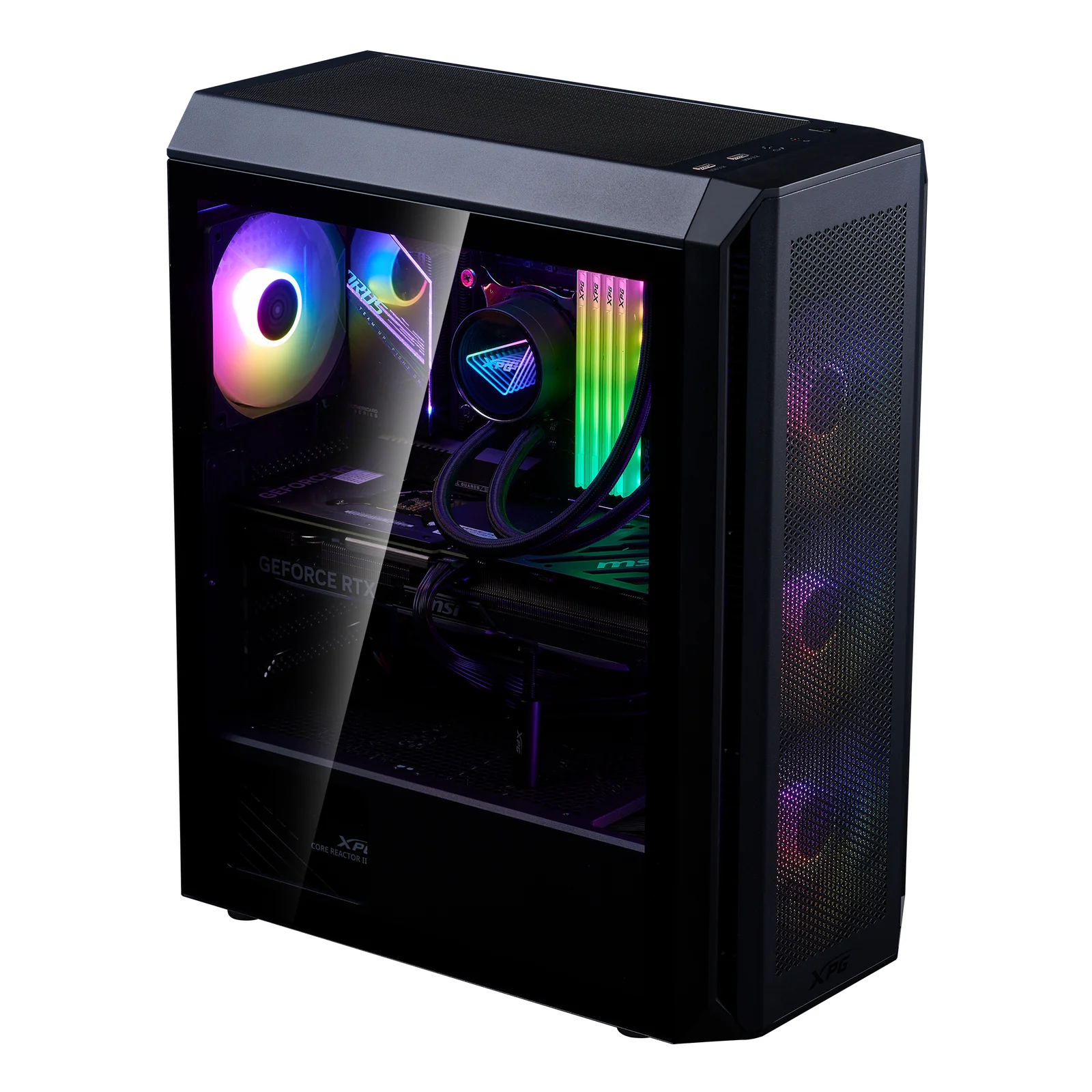 XPG VALOR AIR PLUS Midi Tower Noir