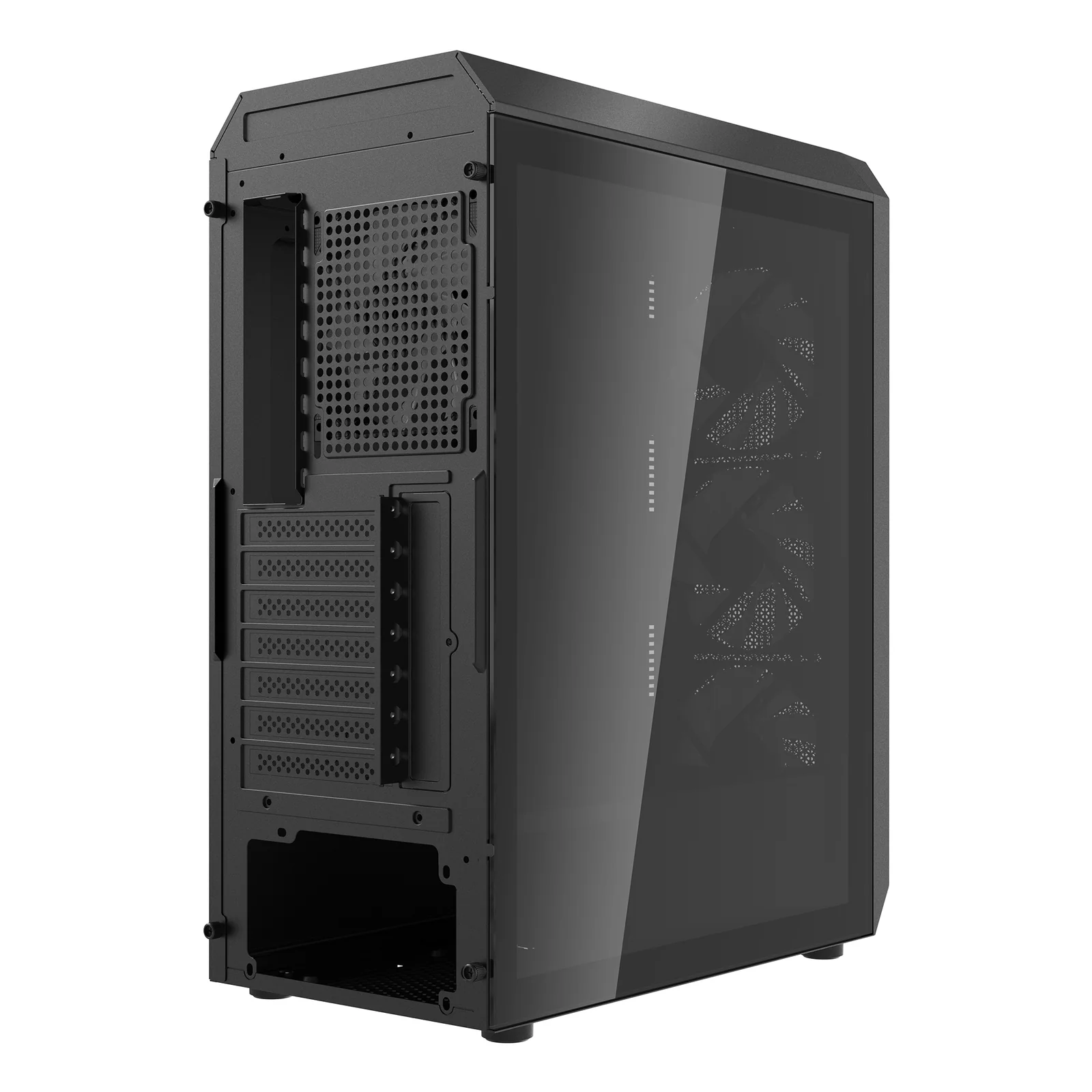 XPG VALOR AIR PLUS Midi Tower Noir