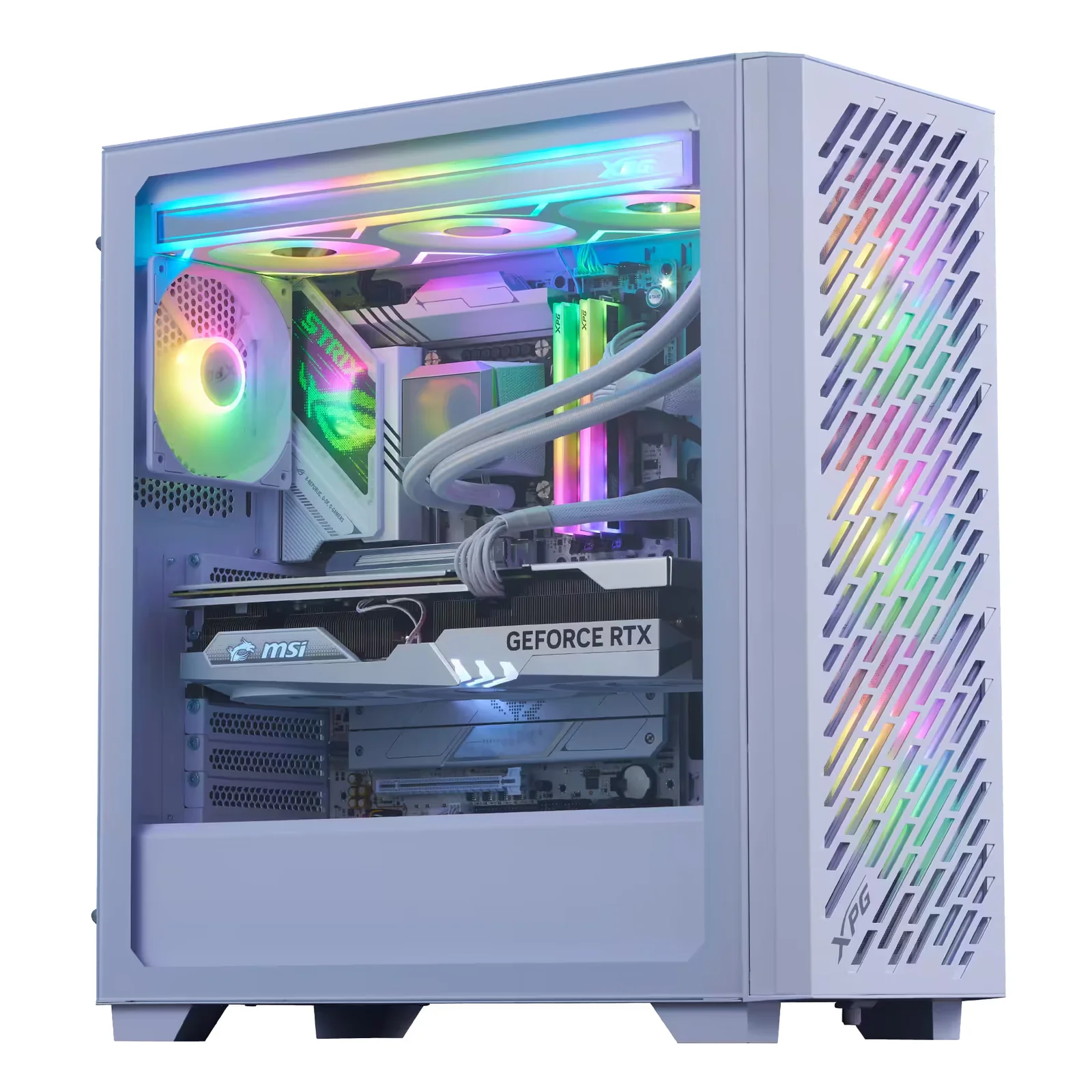 XPG VALOR AIR PRO Midi Tower Blanc
