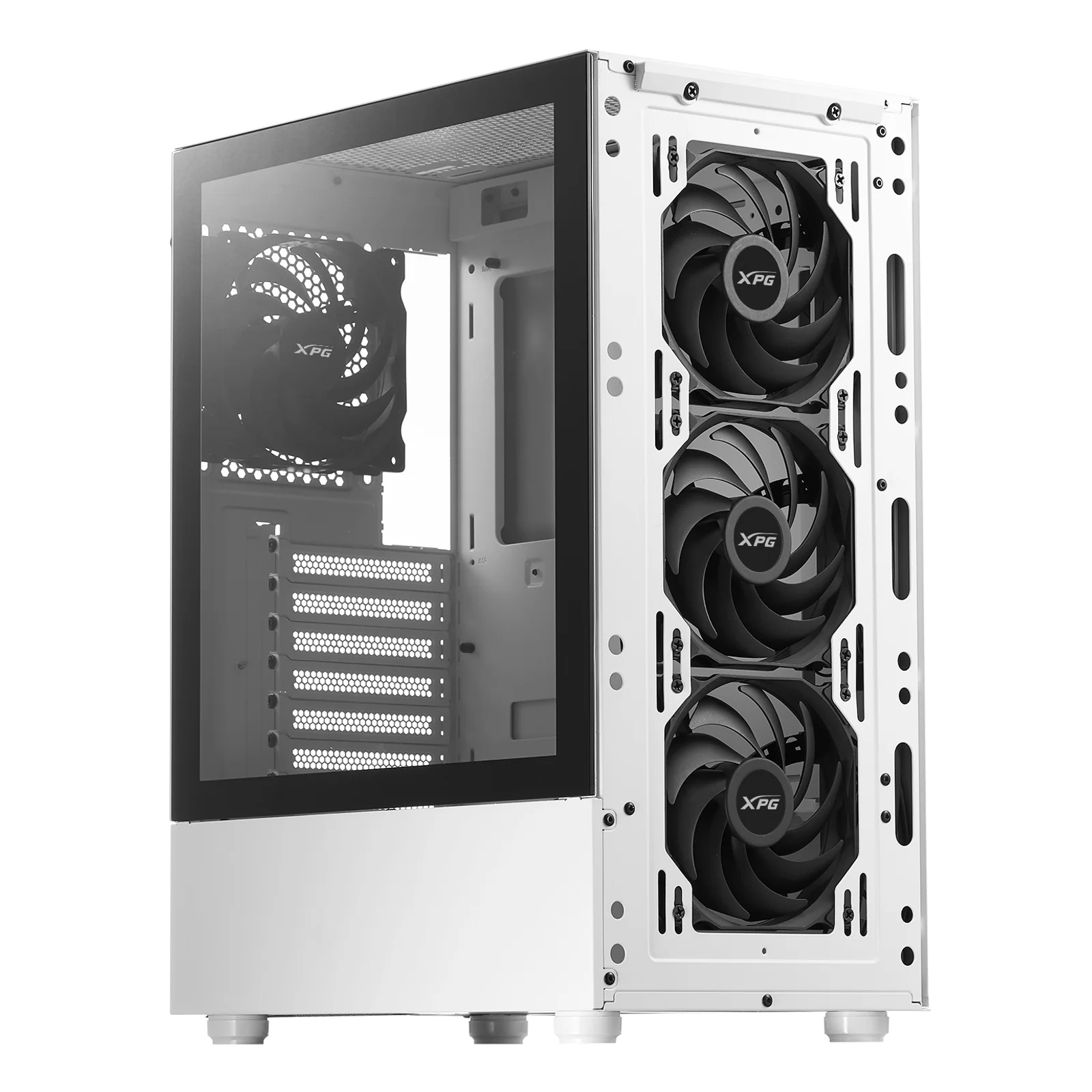XPG VALOR MESH Midi Tower Blanc