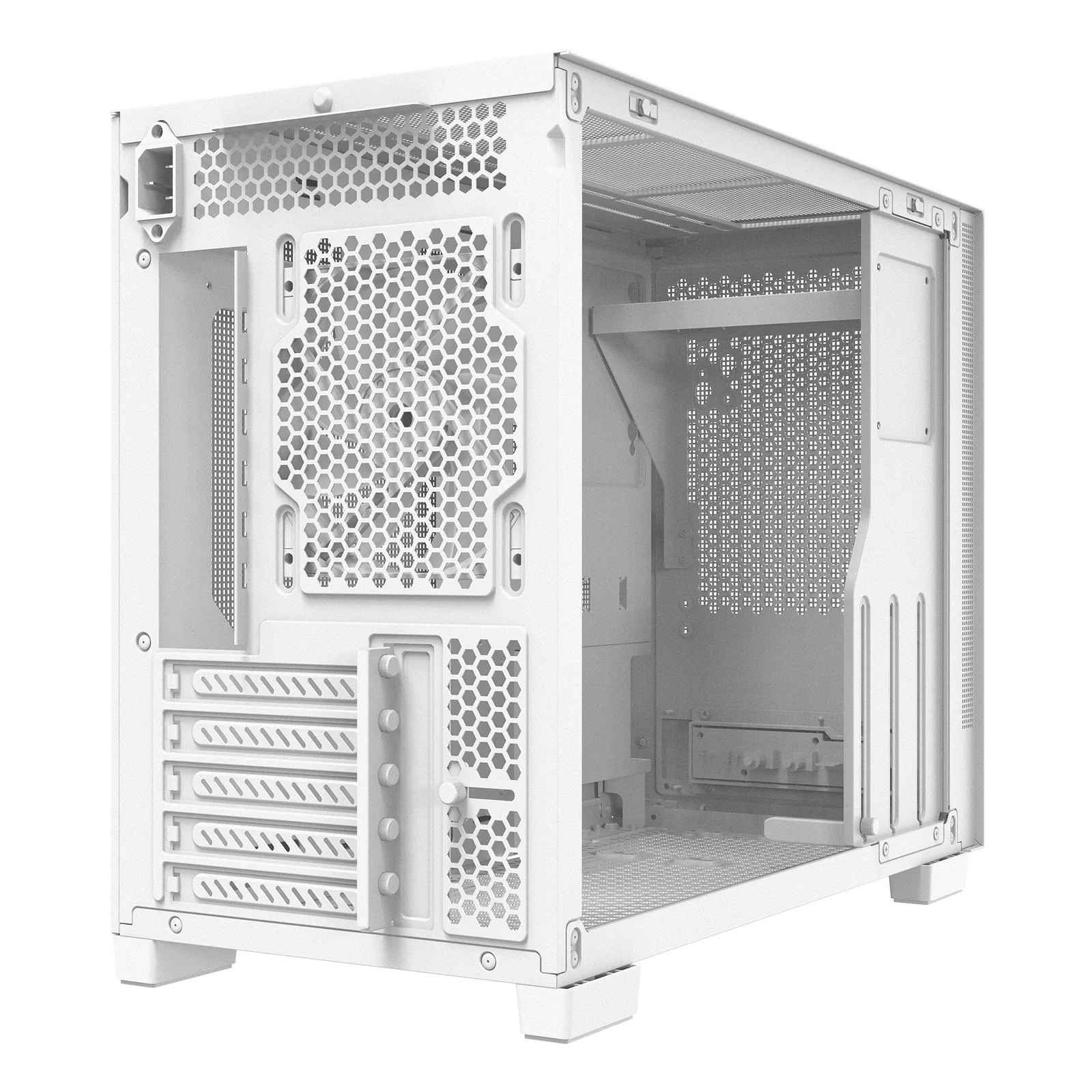 XPG VALOR MESH NANO MID-TOWER-CHASSIS Midi Tower Blanc