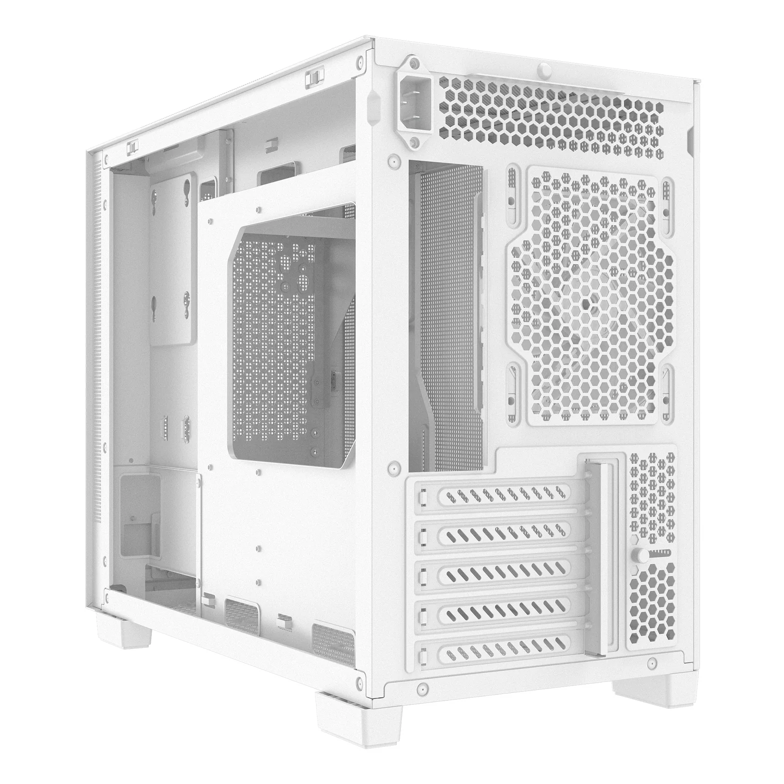 XPG VALOR MESH NANO MID-TOWER-CHASSIS Midi Tower Blanc