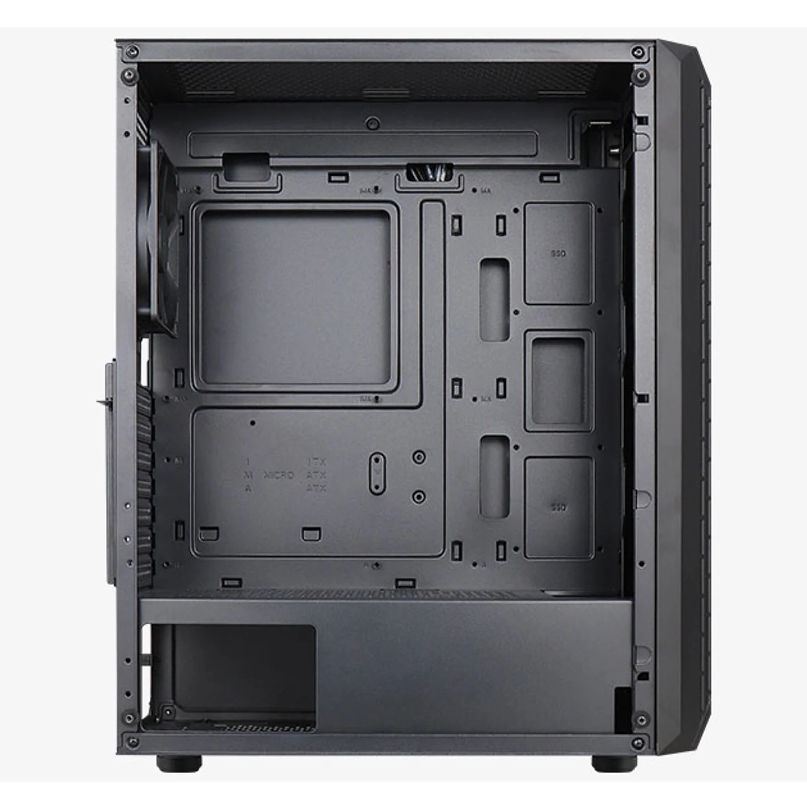 Aerocool Beam-G-BK-V1 Mini Tower Noir