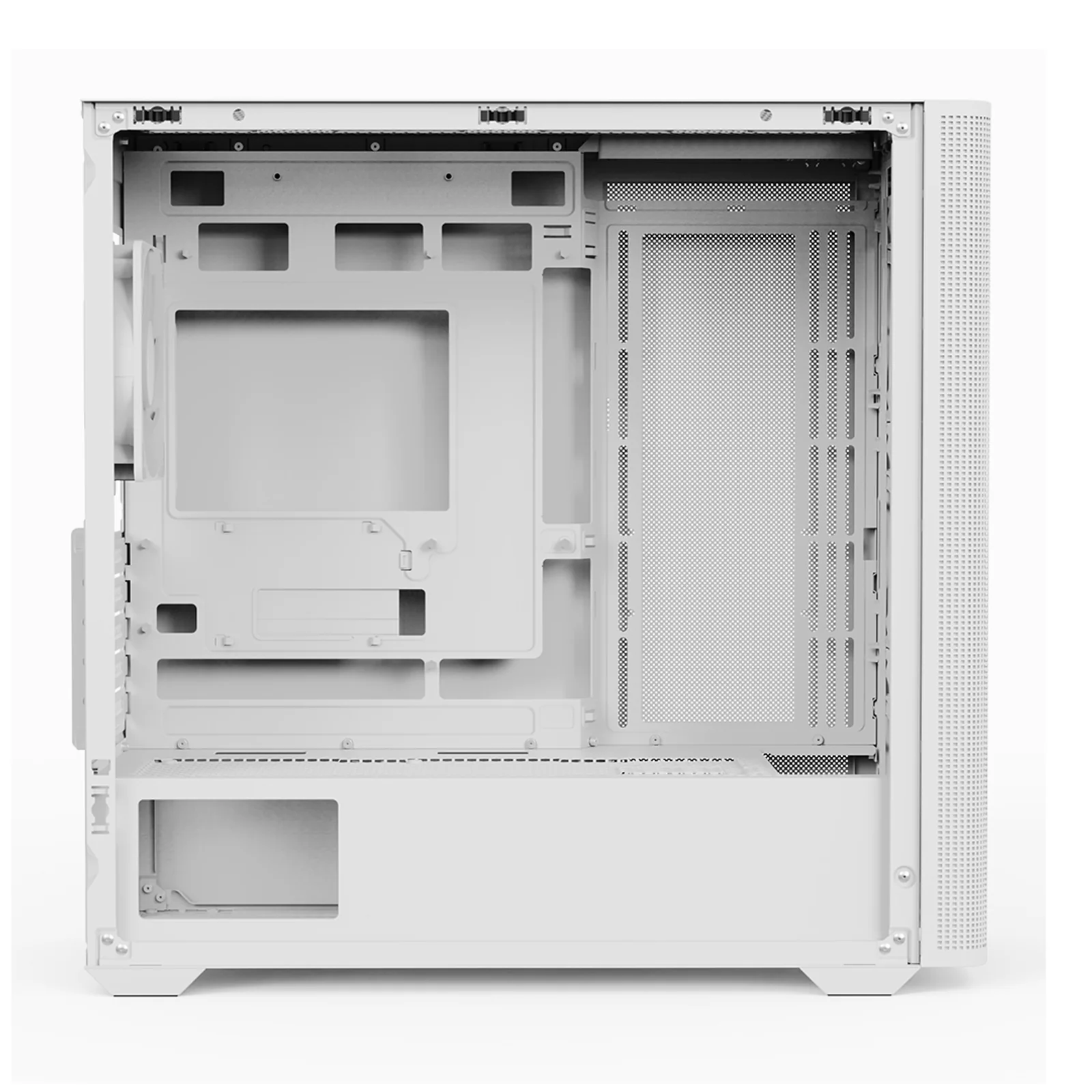 Aerocool D301A Mini Tower Blanc, Bois