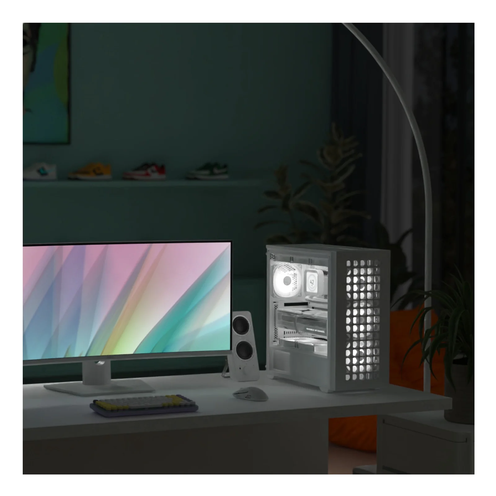 Aerocool D301A Mini Tower Noir, Bois