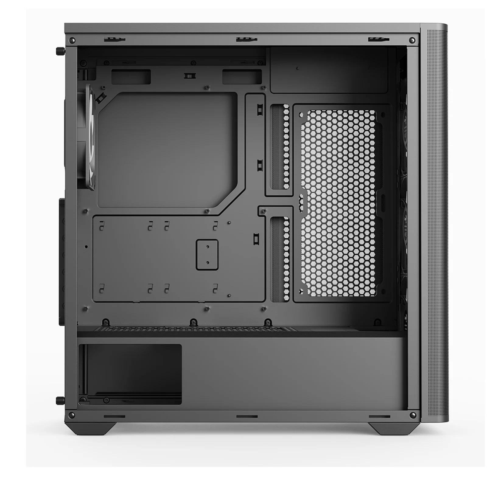 Aerocool D301A Mini Tower Noir, Bois