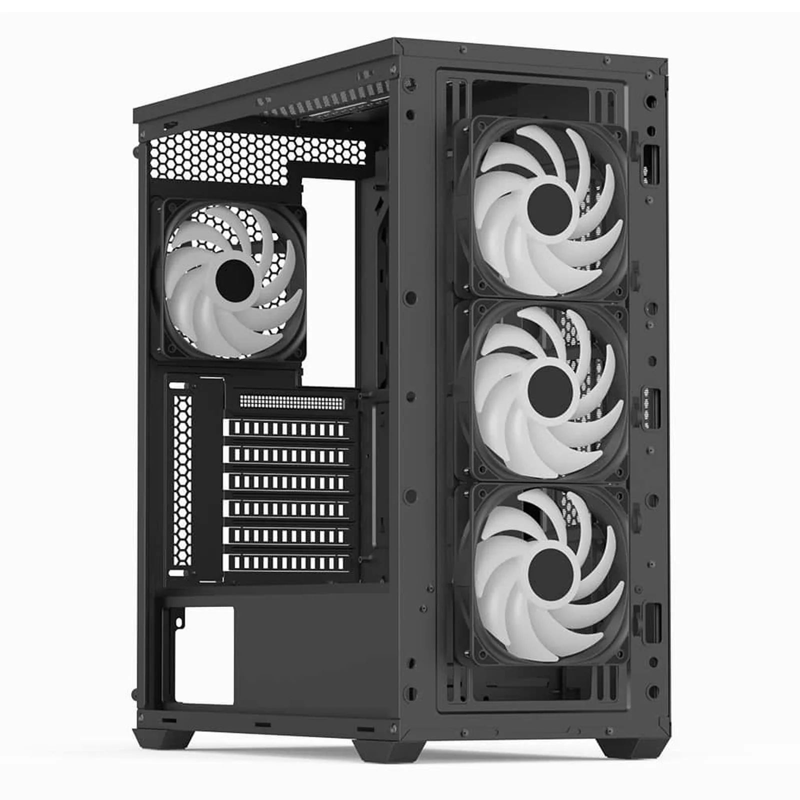 Aerocool D502A Midi Tower Noir