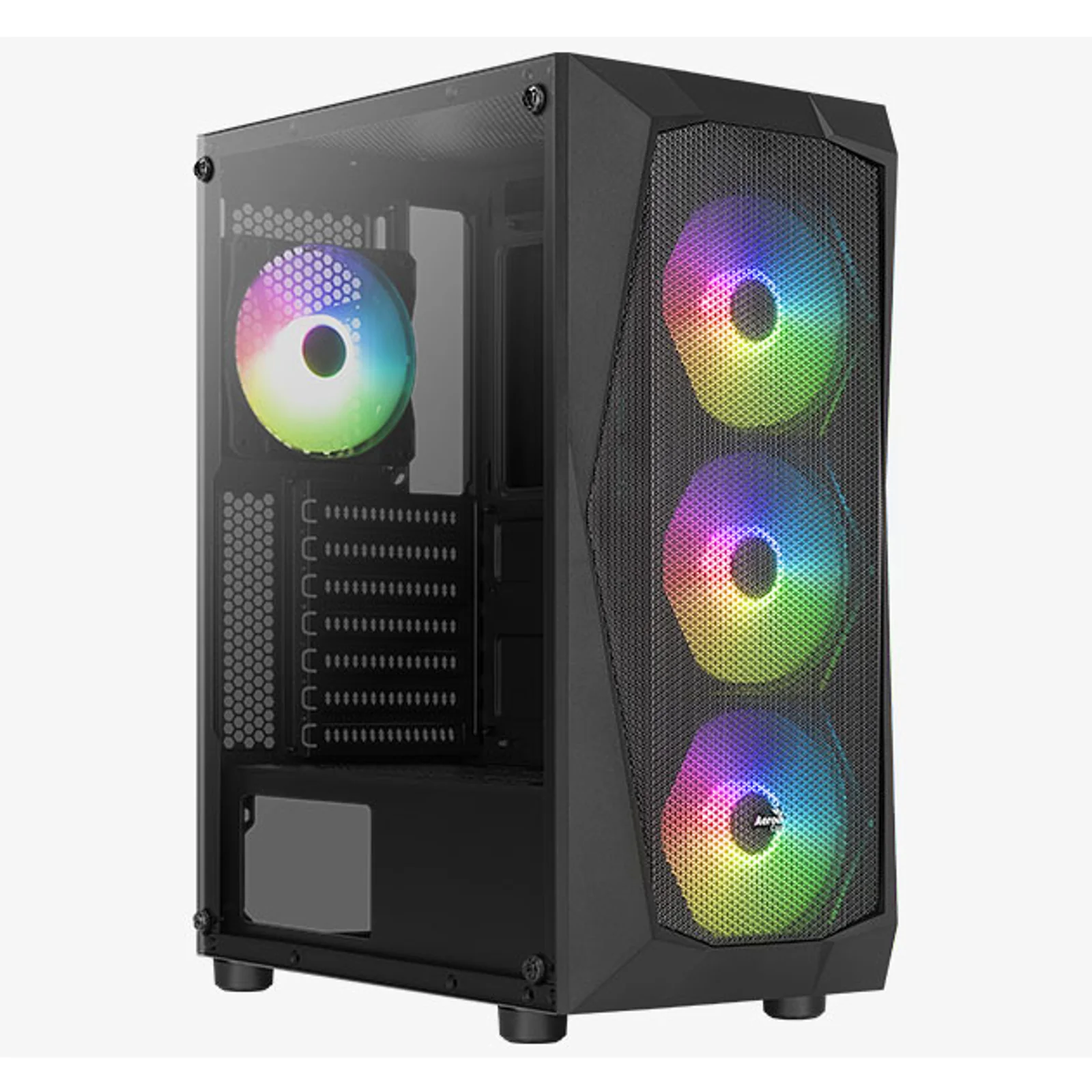 Aerocool Falcon ARGB Midi Tower Noir