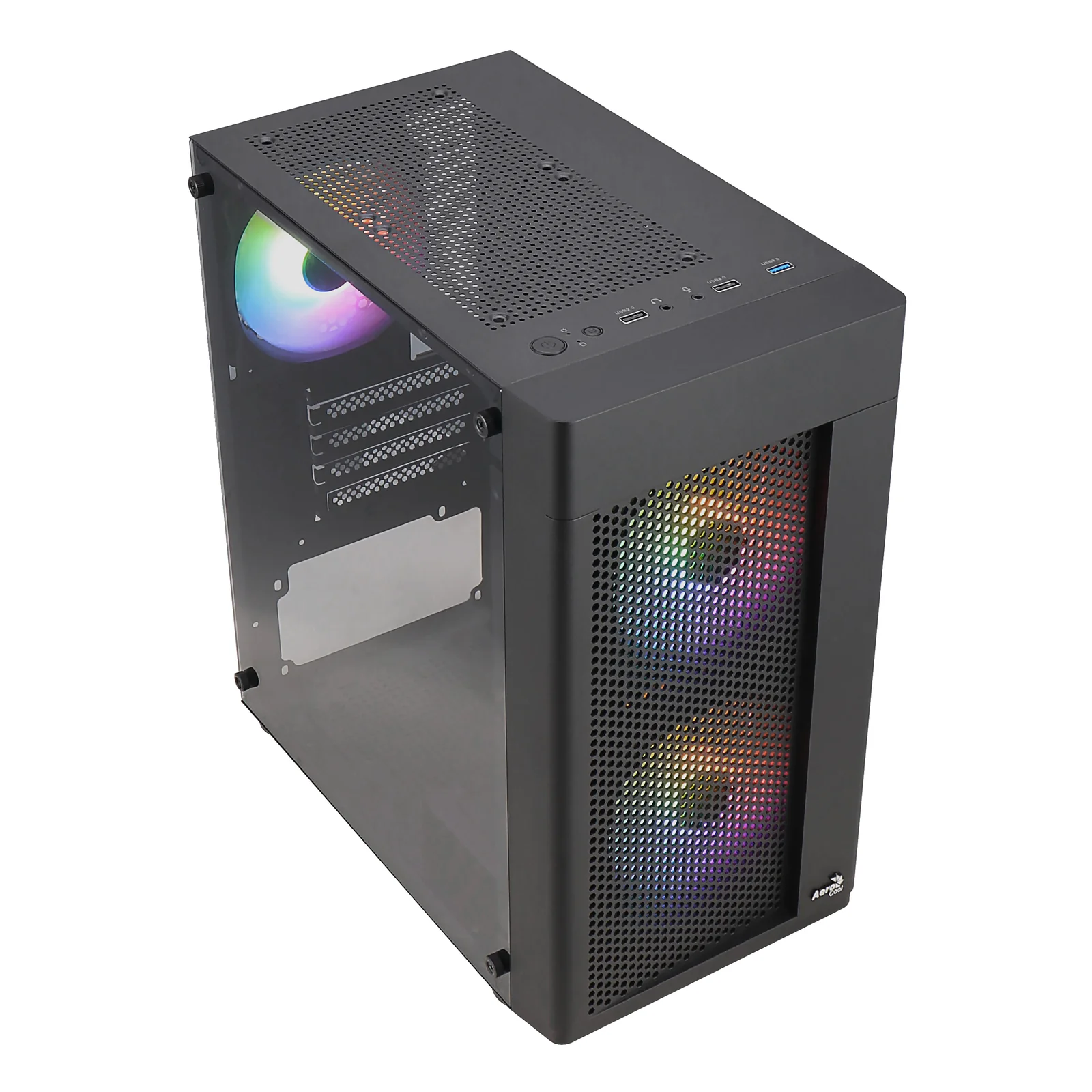 Aerocool Hexform Mini Tower Noir