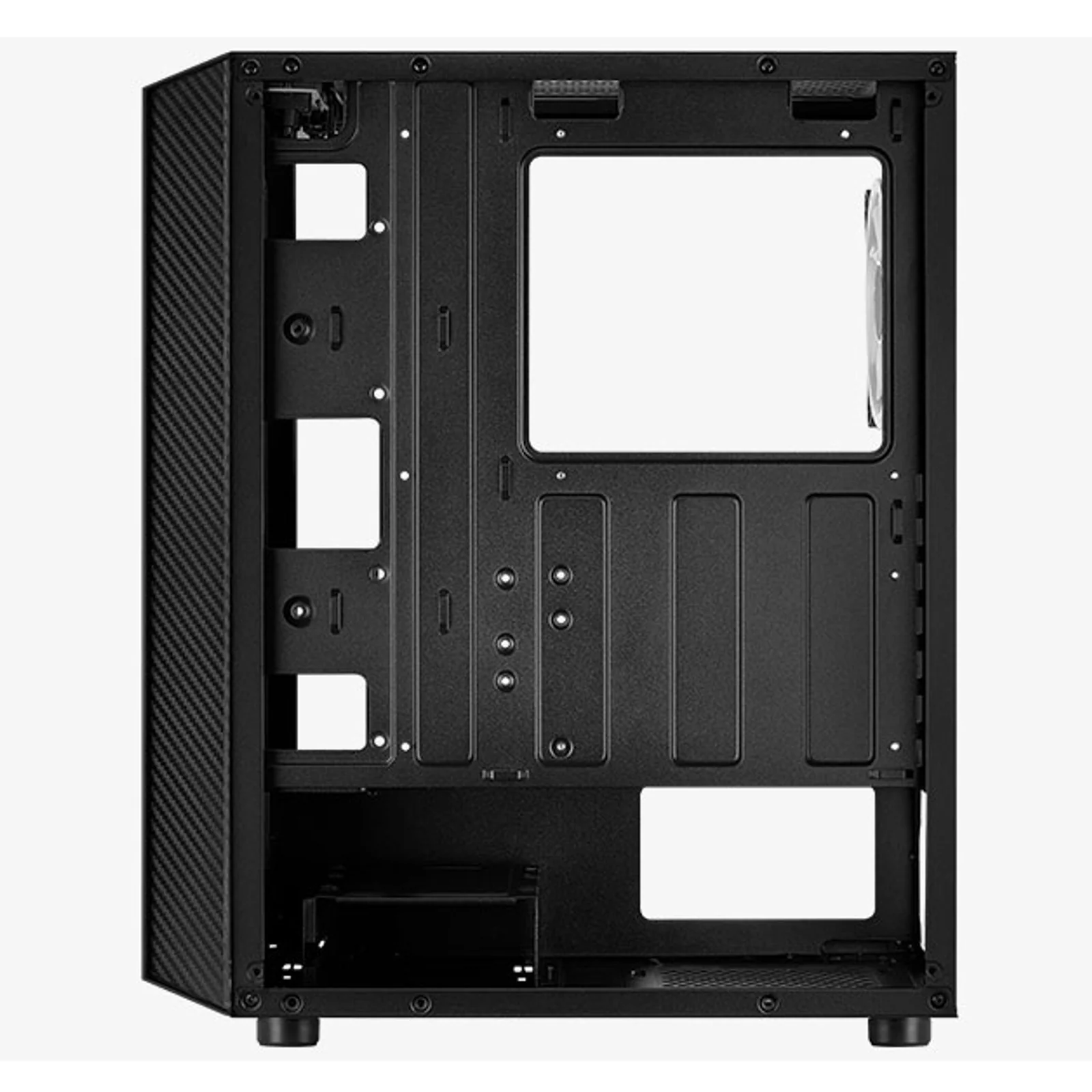 Aerocool Hive-G-BK-v3 Midi Tower Noir