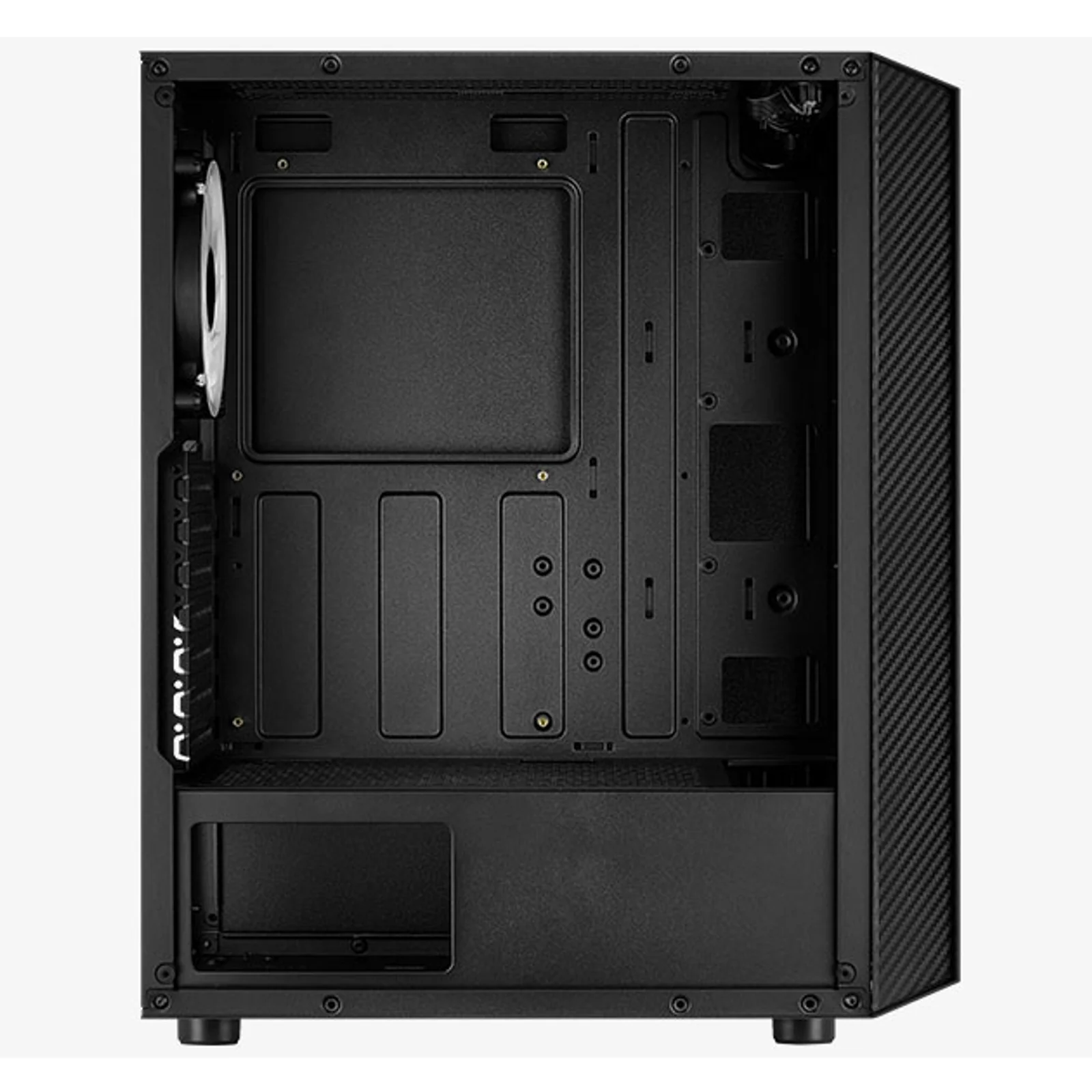 Aerocool Hive-G-BK-v3 Midi Tower Noir