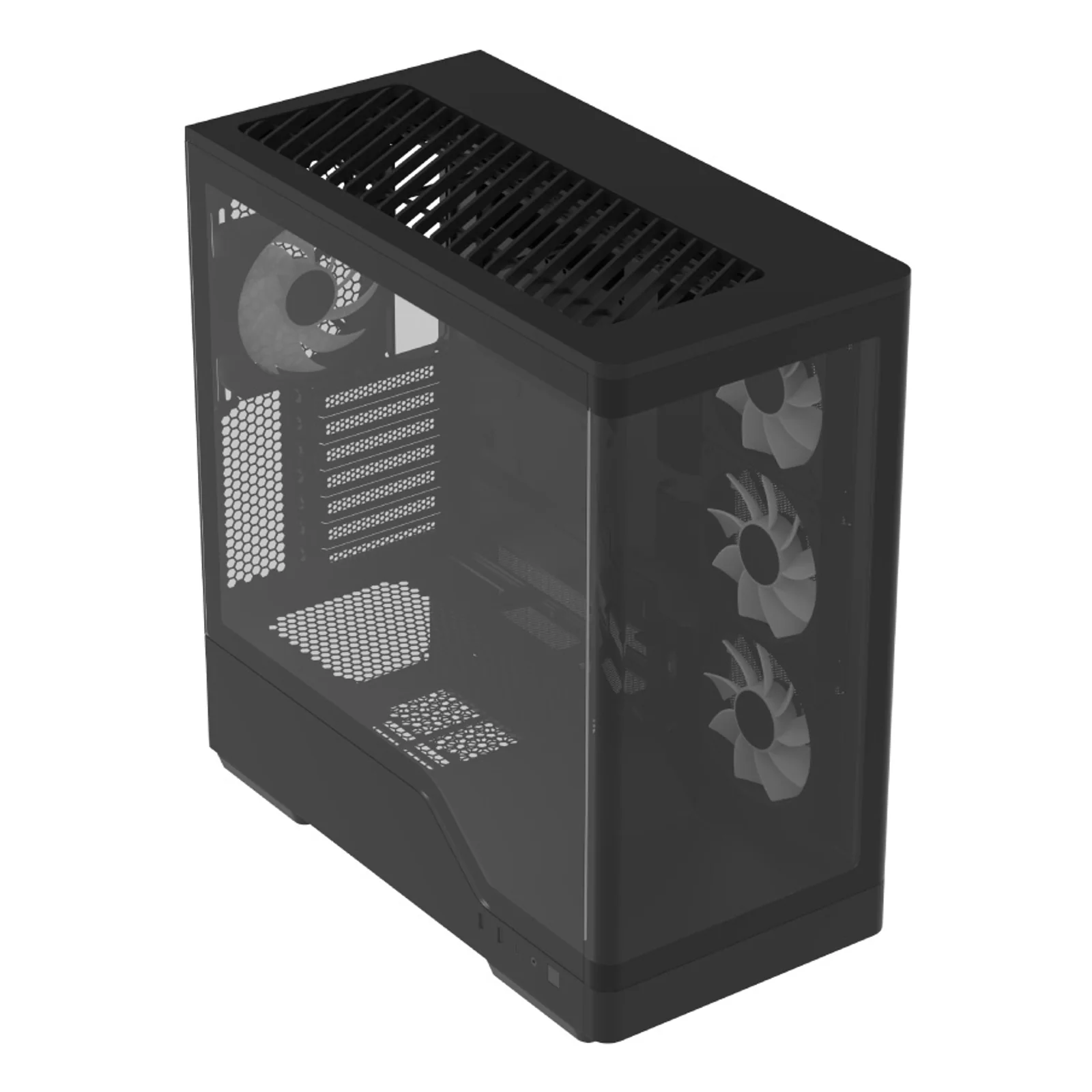 Aerocool P500A-BK Midi Tower Noir